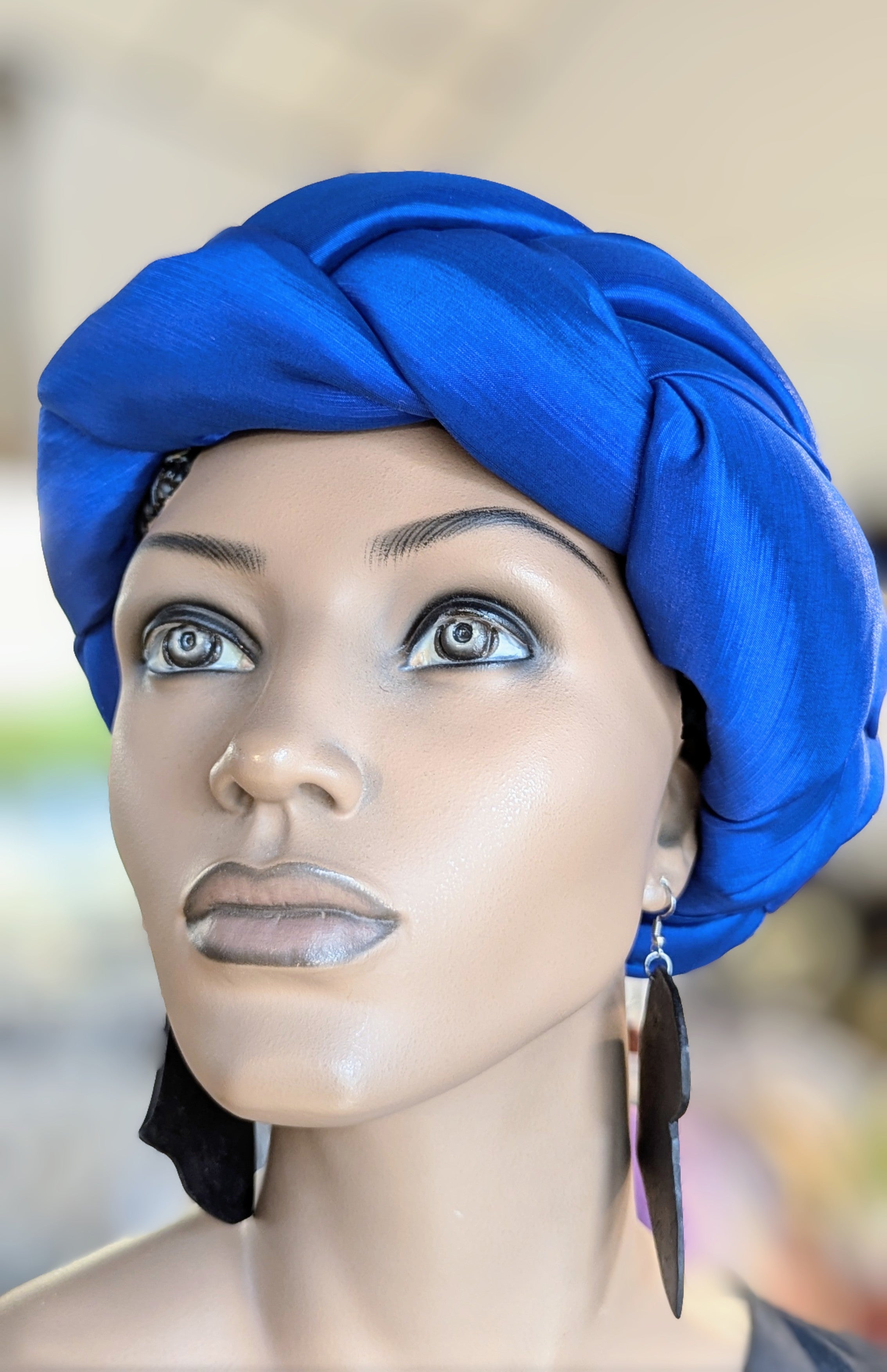 Dupsie's Akilah Blue African Head band DPWAH22、mySite、solidvoid