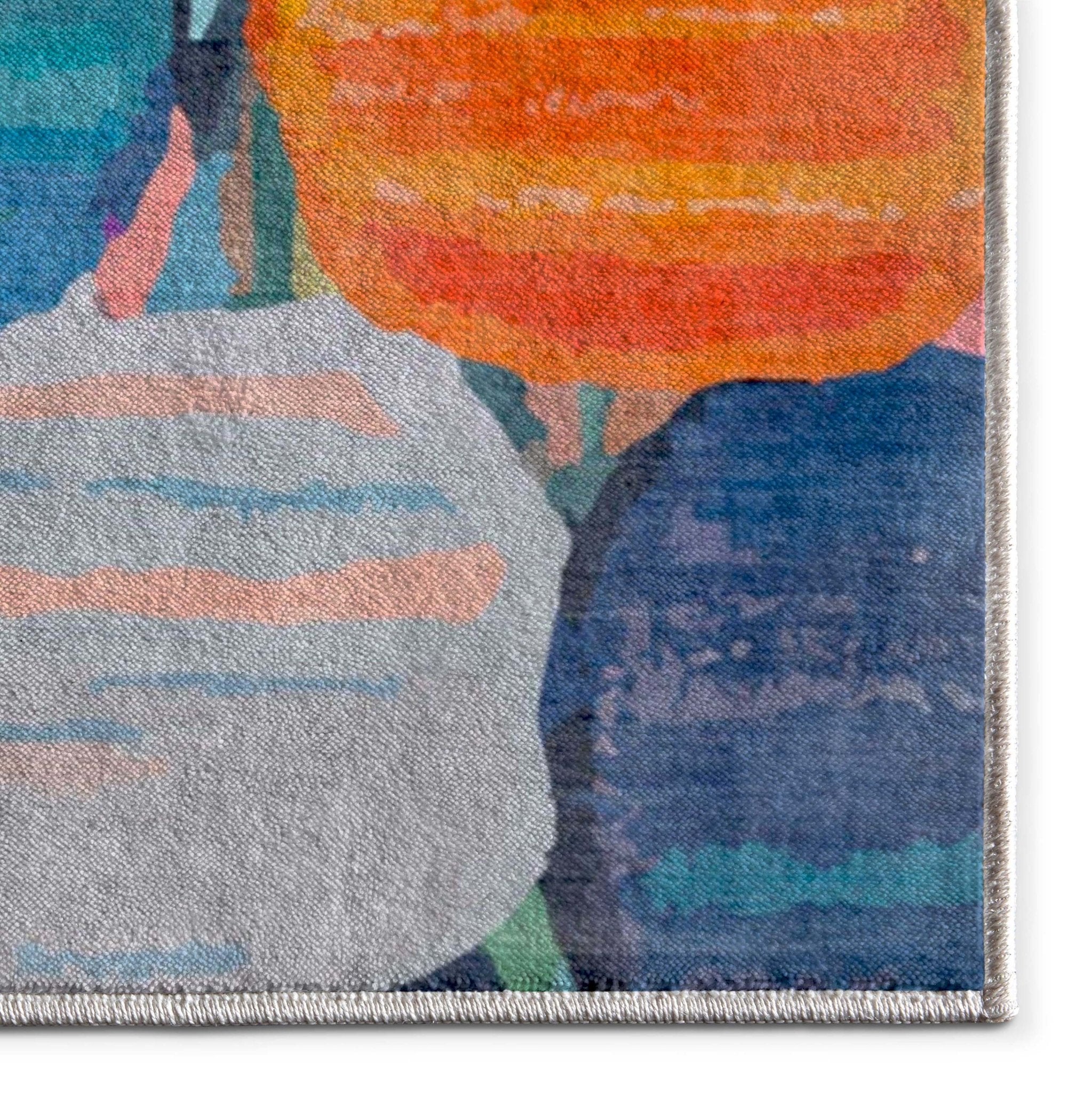 Apollo Nuances Rivieres – Soft Watercolor & Pebble Multicolor Rug、mySite、gigharbornorthrealestate