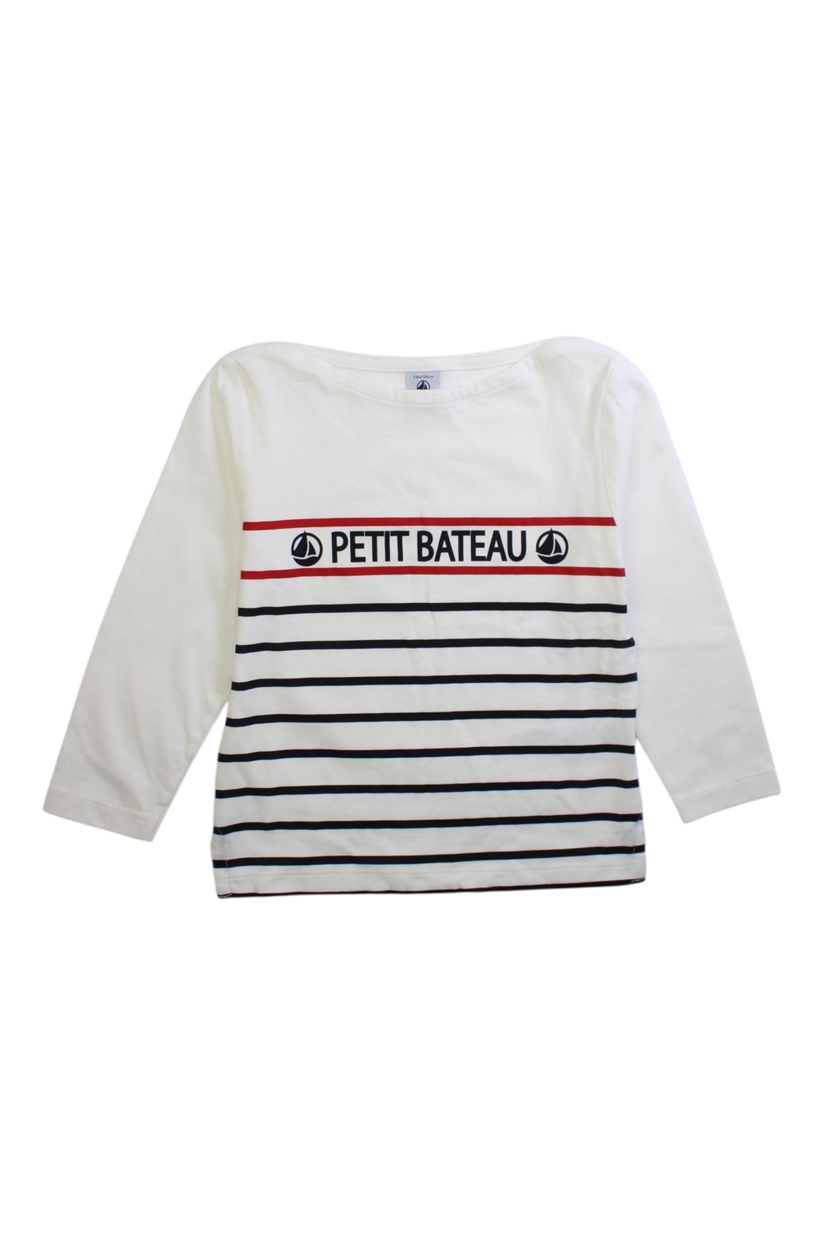 Petit Bateau Striped Long Sleeve Top Size 4T、mySite、g9winljtr