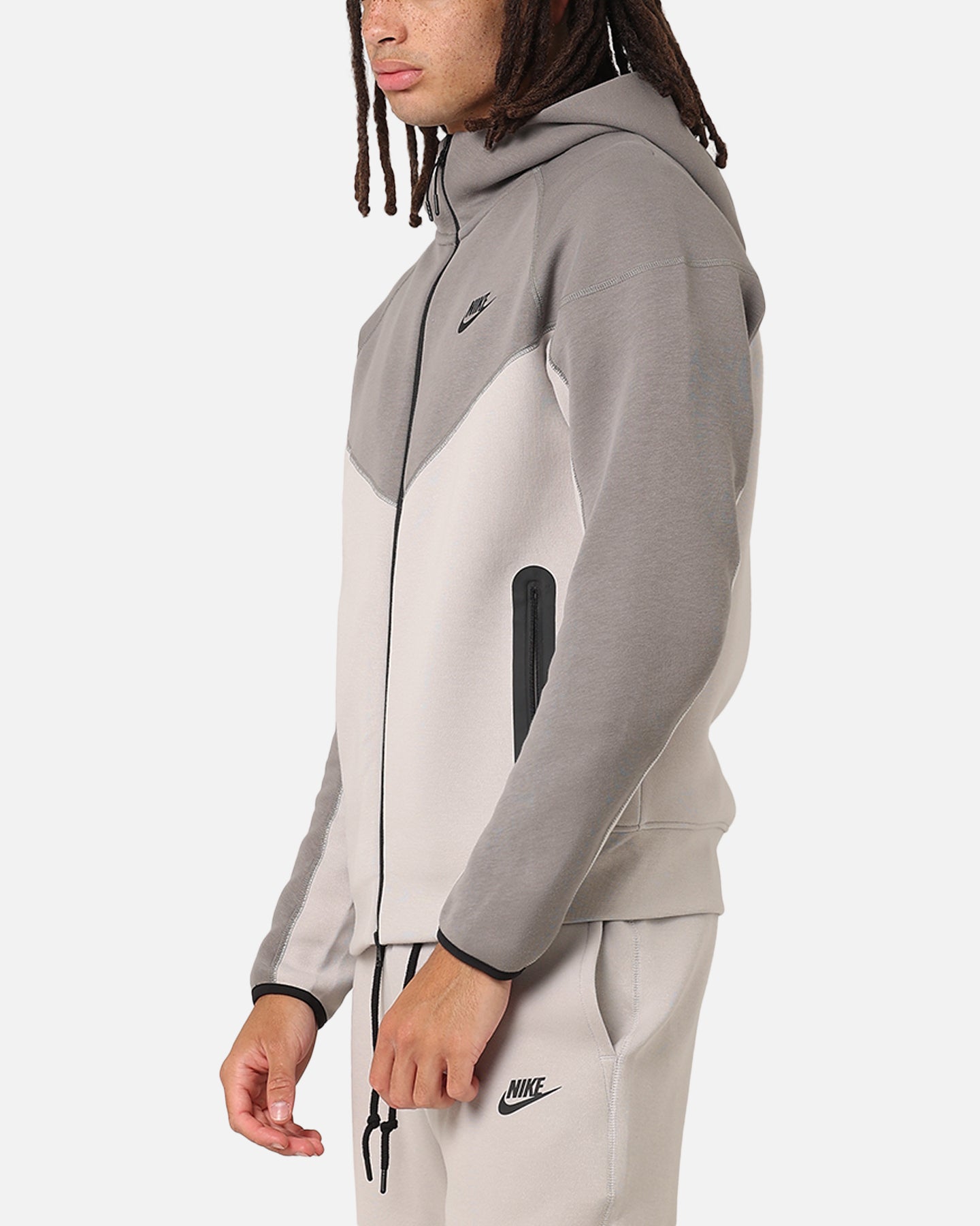 Nike Sportswear Tech Fleece Windrunner Full Zip Hoodie Lt Iron Ore/Flat Pewter/Black、mySite、zt4zffjzw