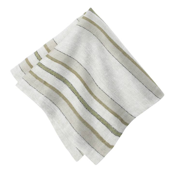  Trio Stripe Linen Napkins Set of 4、mySite、elrpsem3k