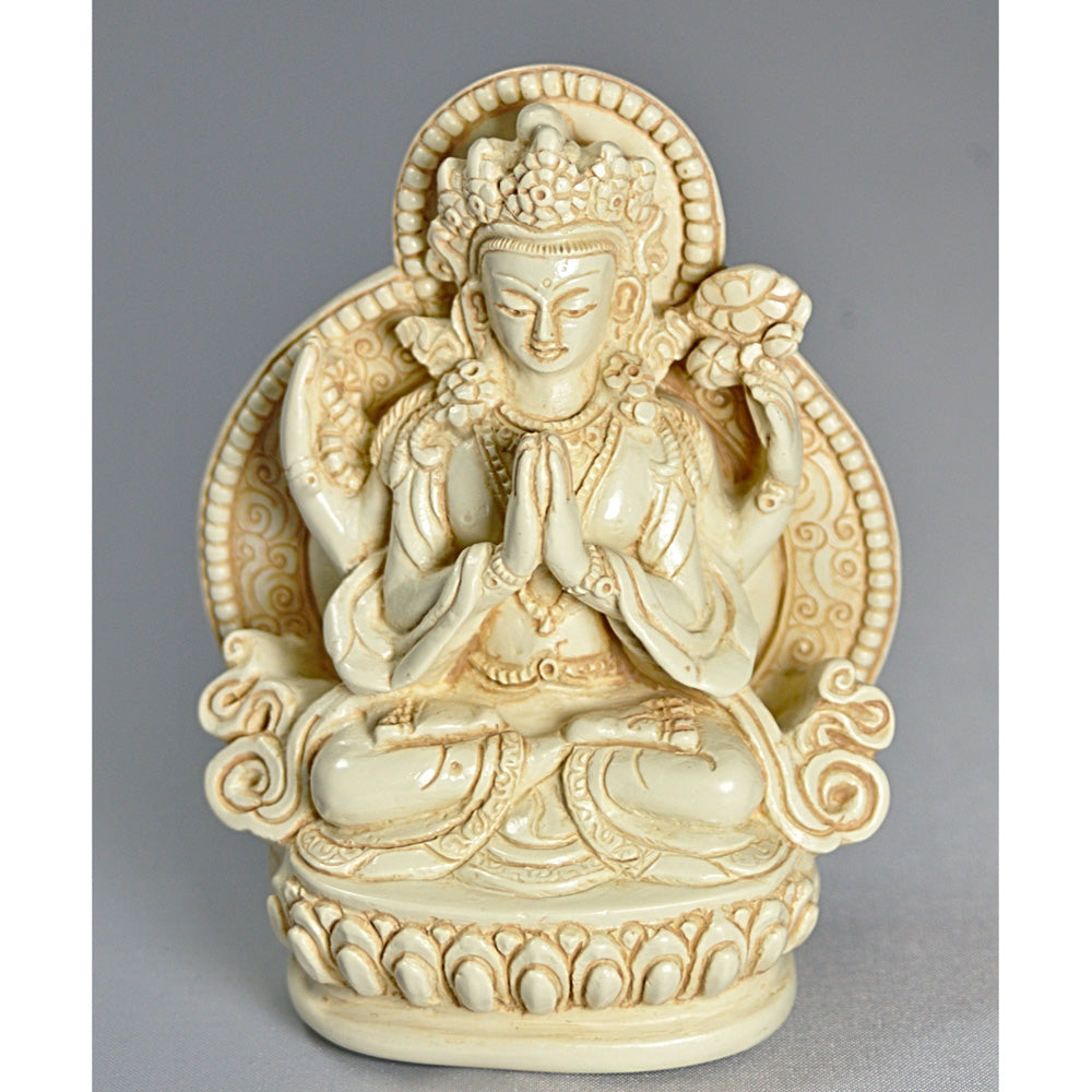 Tsa'tsa Statue, Chenrezig or Avalokiteshvara、mySite、topwebapps