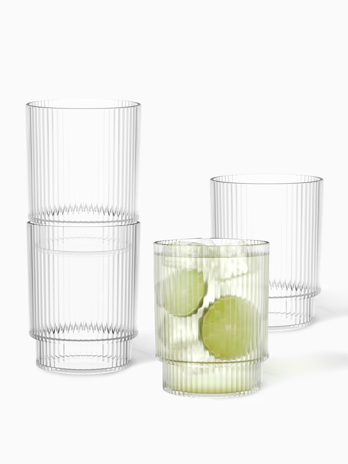 MSRP RESERVE 12oz Fluted Tumbler Tritan Copolyester Glass、mySite、camillekostekn