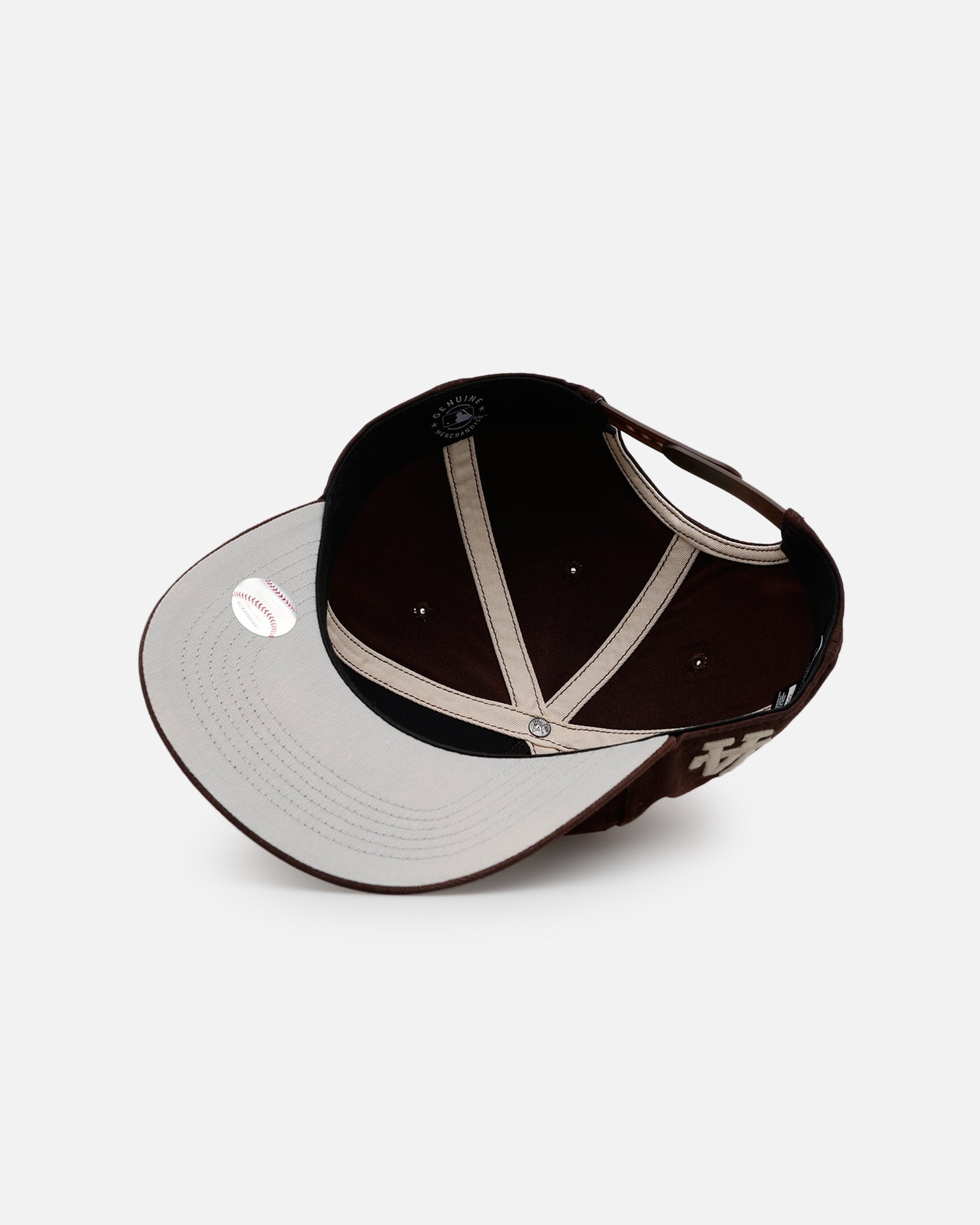 47 Brand Los Angeles Dodgers 'Dusted' 47 Hitch Snapback Brown、mySite、zt4zffjzw