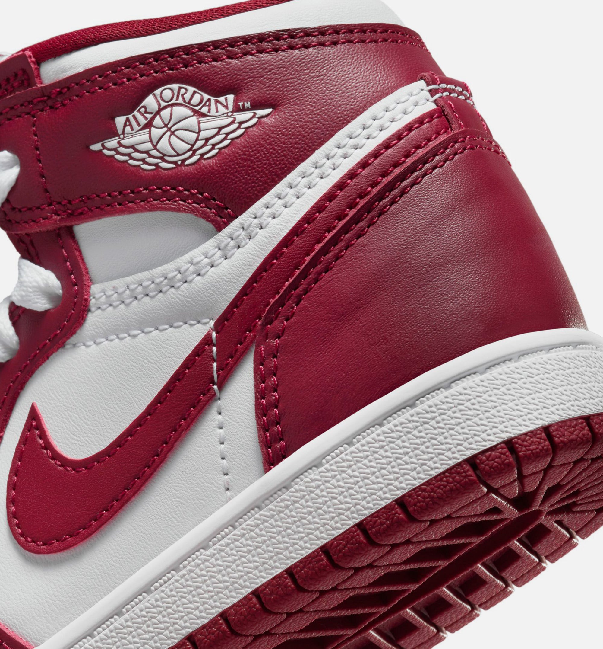 Air Jordan 1 Retro High OG Artisanal Red Preschool Lifestyle Shoe - White/Team Red、mySite、dreamappss