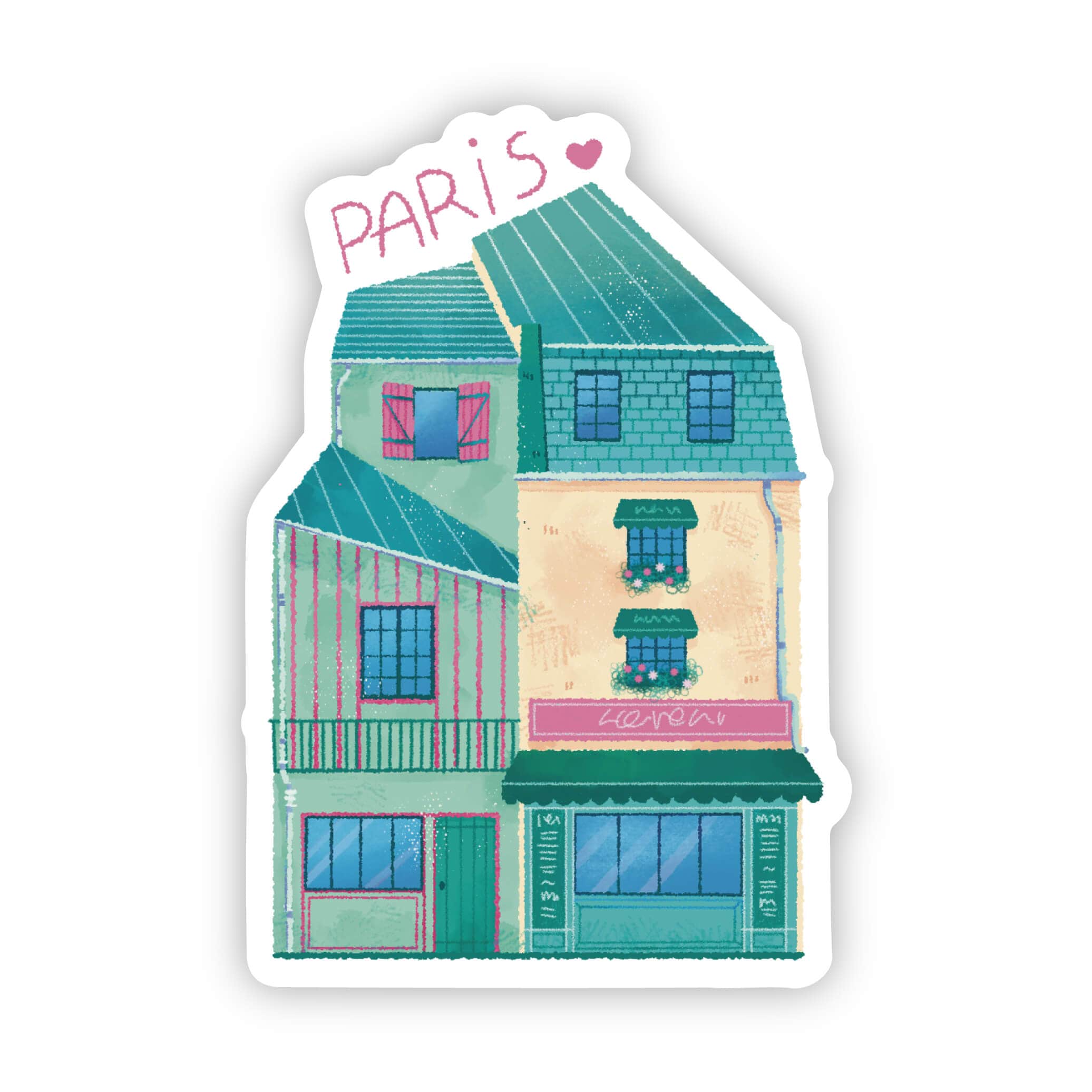  Paris Little Home Sticker、mySite、elrpsem3k