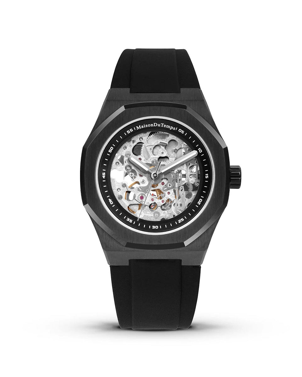  MTBeta Skeleton Black Edition Silicone Noir