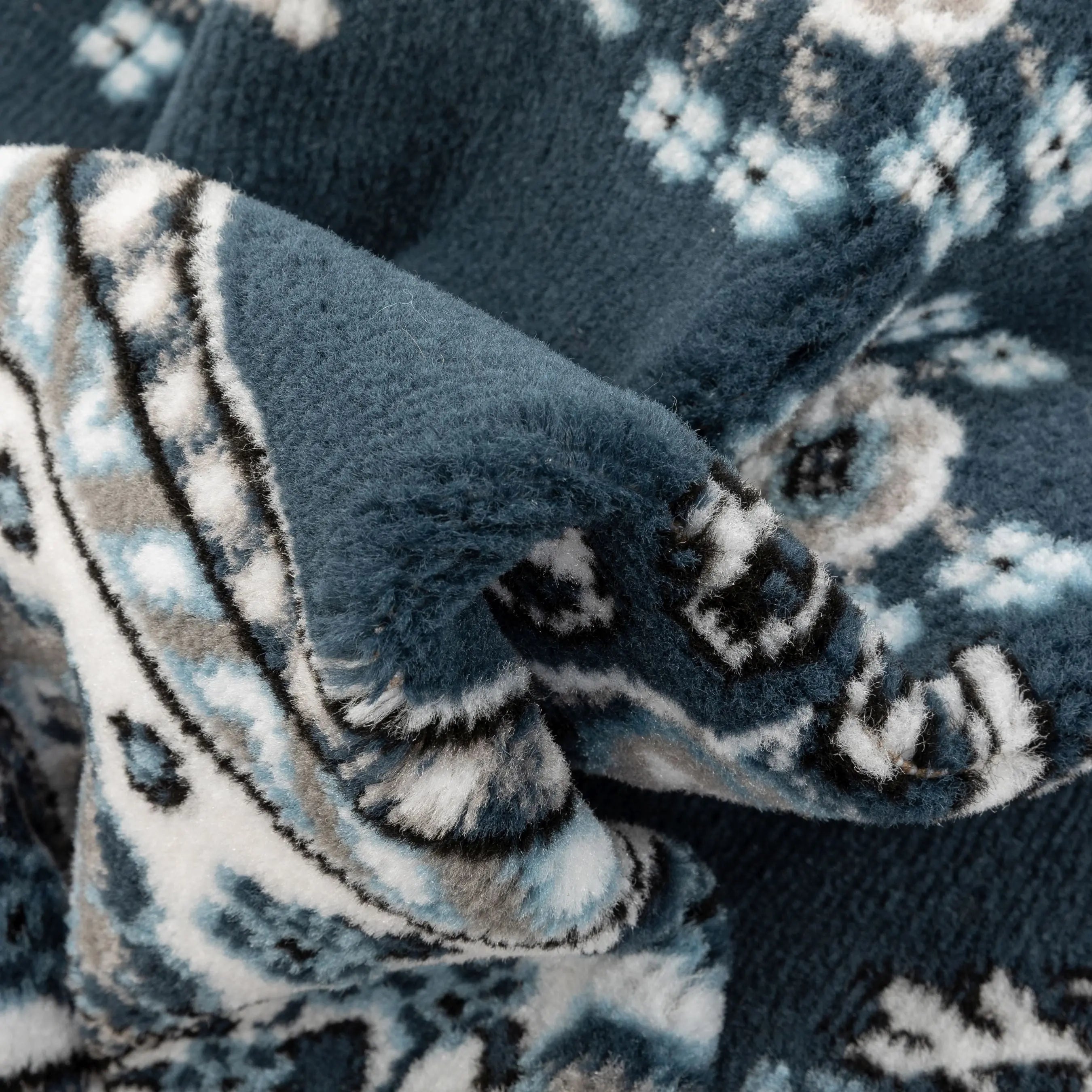 Malika Traditional Medallion Persian Floral Dark Blue 5'3 x 7'3 Rug、mySite、gigharbornorthrealestate