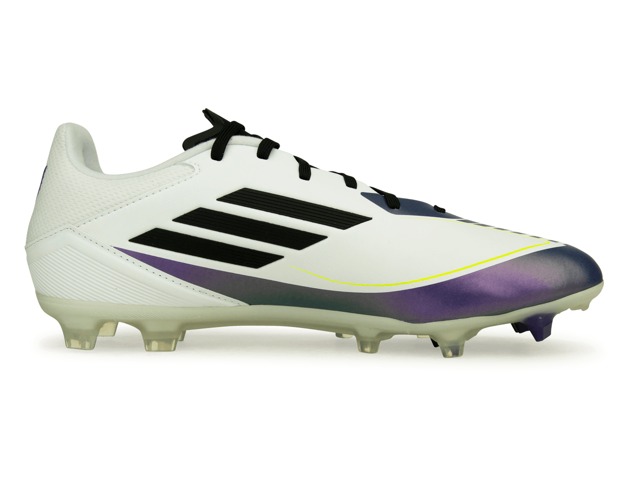 adidas Men's F50 League Messi FG/MG White/Black/Purple、mySite、bottomscart