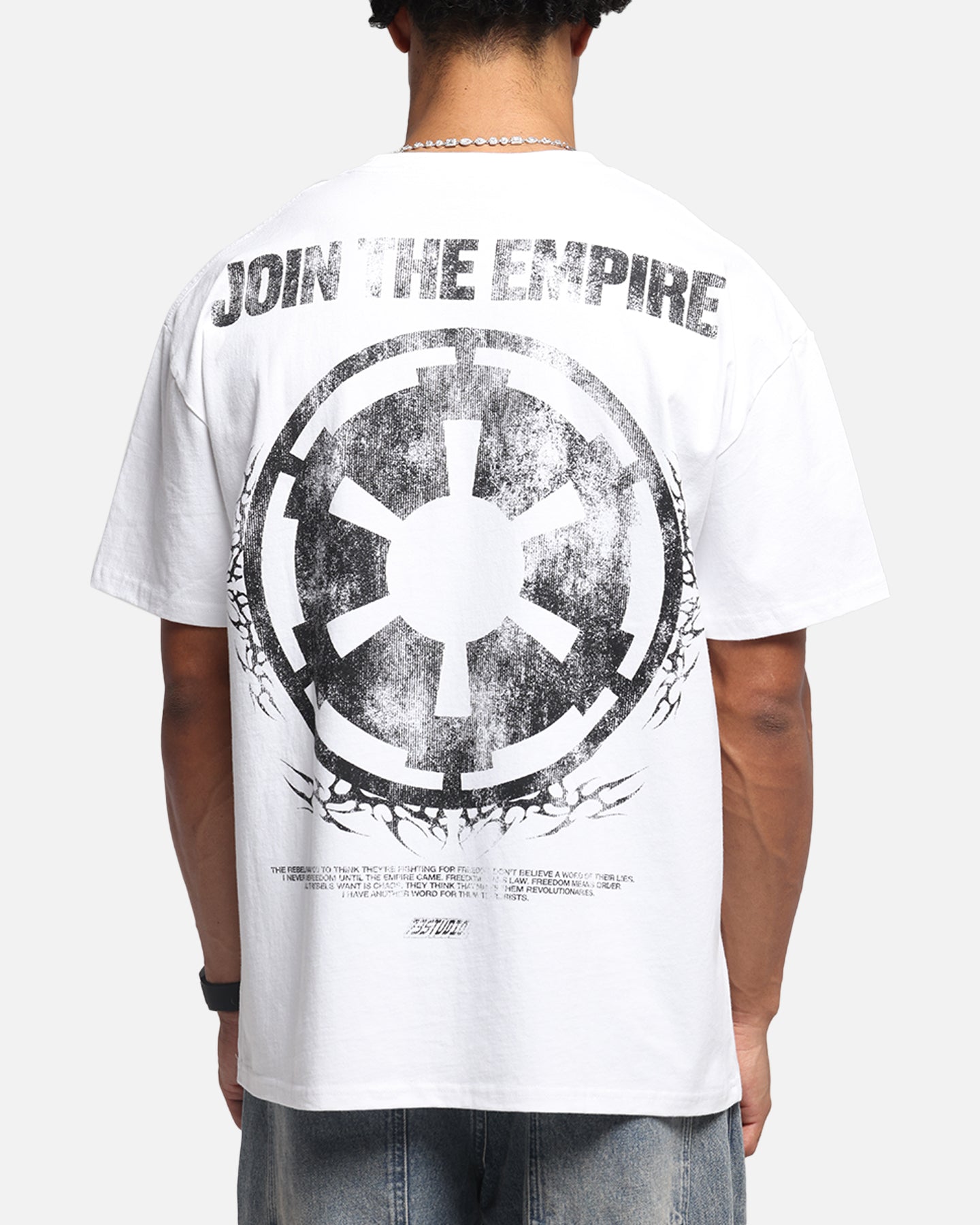 73 Studio Star Wars Join The Empire Vintage T-Shirt White、mySite、zt4zffjzw