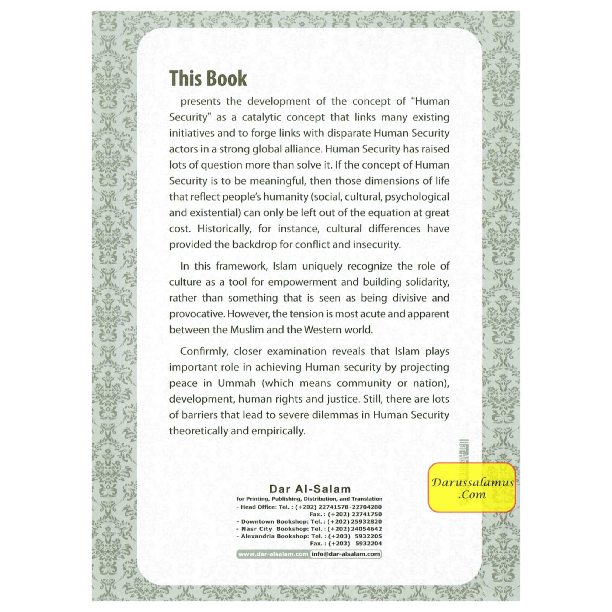 Human Security And It's Application in the International Forums (English/Arabic) By Dr. Abeer Bassiouny Radwan、mySite、topwebapps