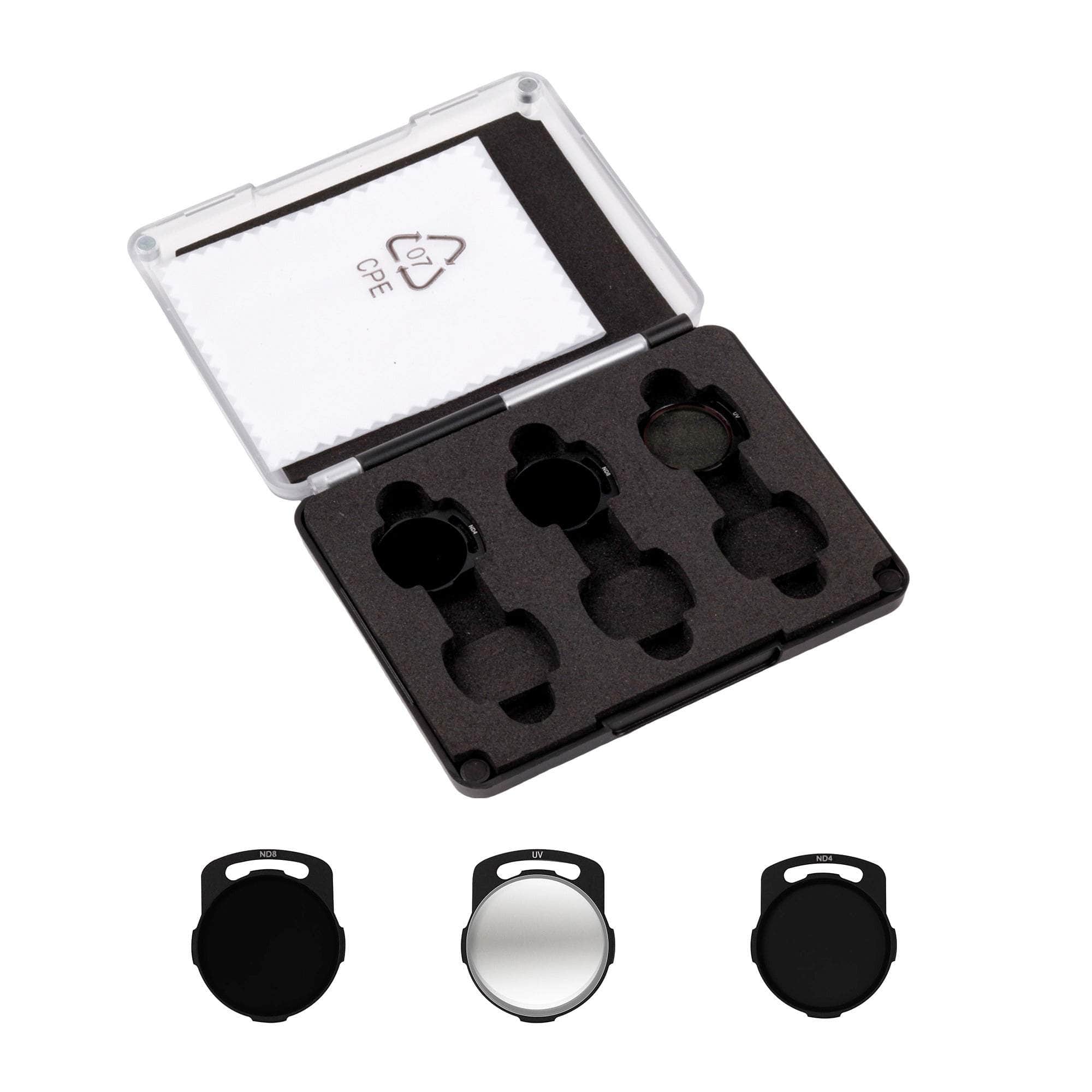  Flywoo DJI O3 Air Unit ND Filters Set (3pc) - ND4 + ND8 + UV、mySite、merchandisen