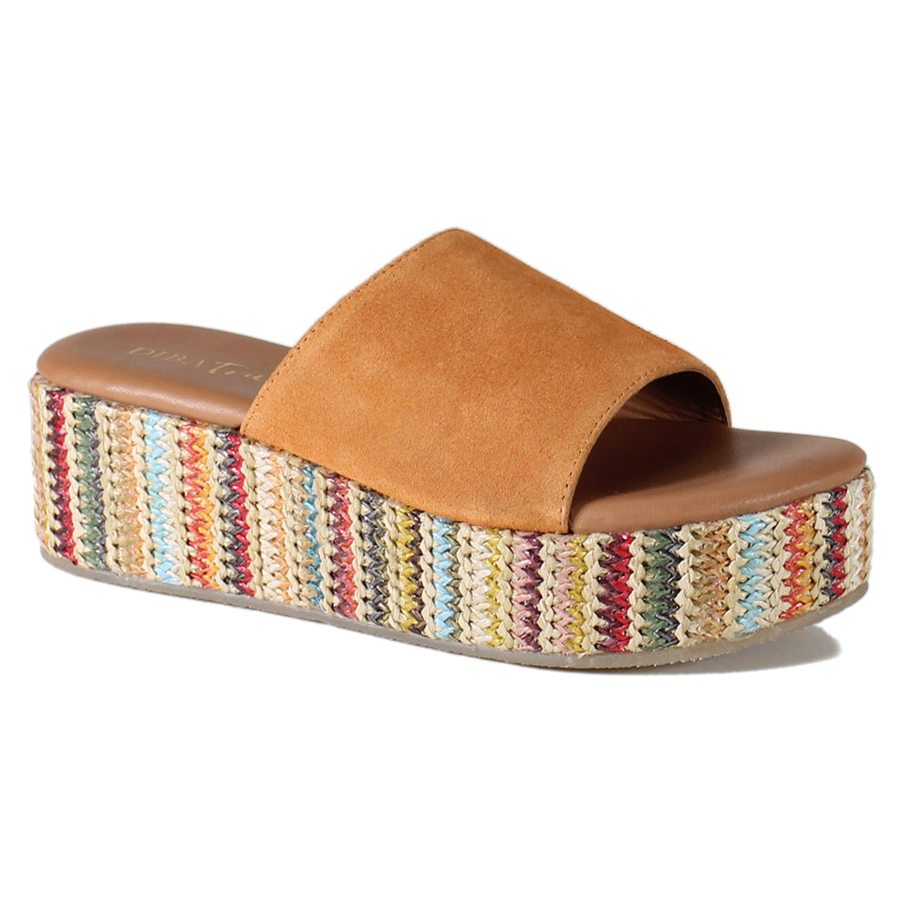Rock Steady Raffia Slide Wedge Sandals、mySite、gtrtttuynbv
