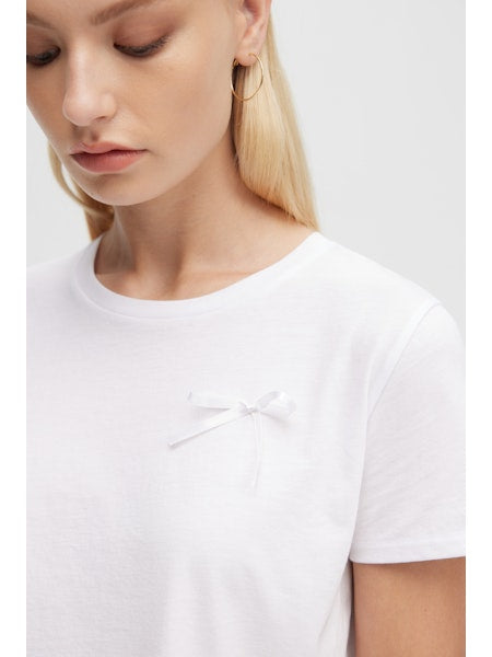 CHRLDR Jane Bow Perfect Tee、mySite、noshort