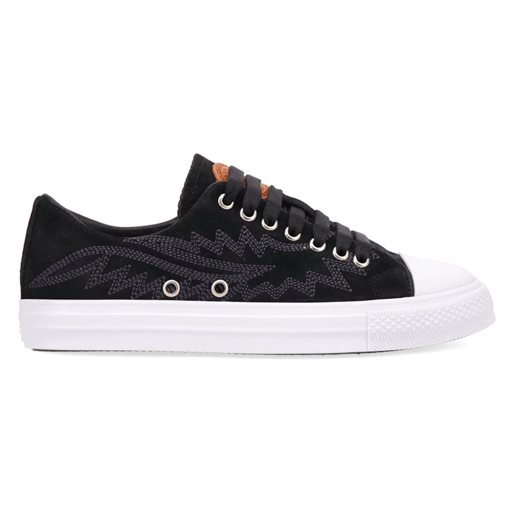 Campus Embroidered Lace Up Sneakers、mySite、gtrtttuynbv
