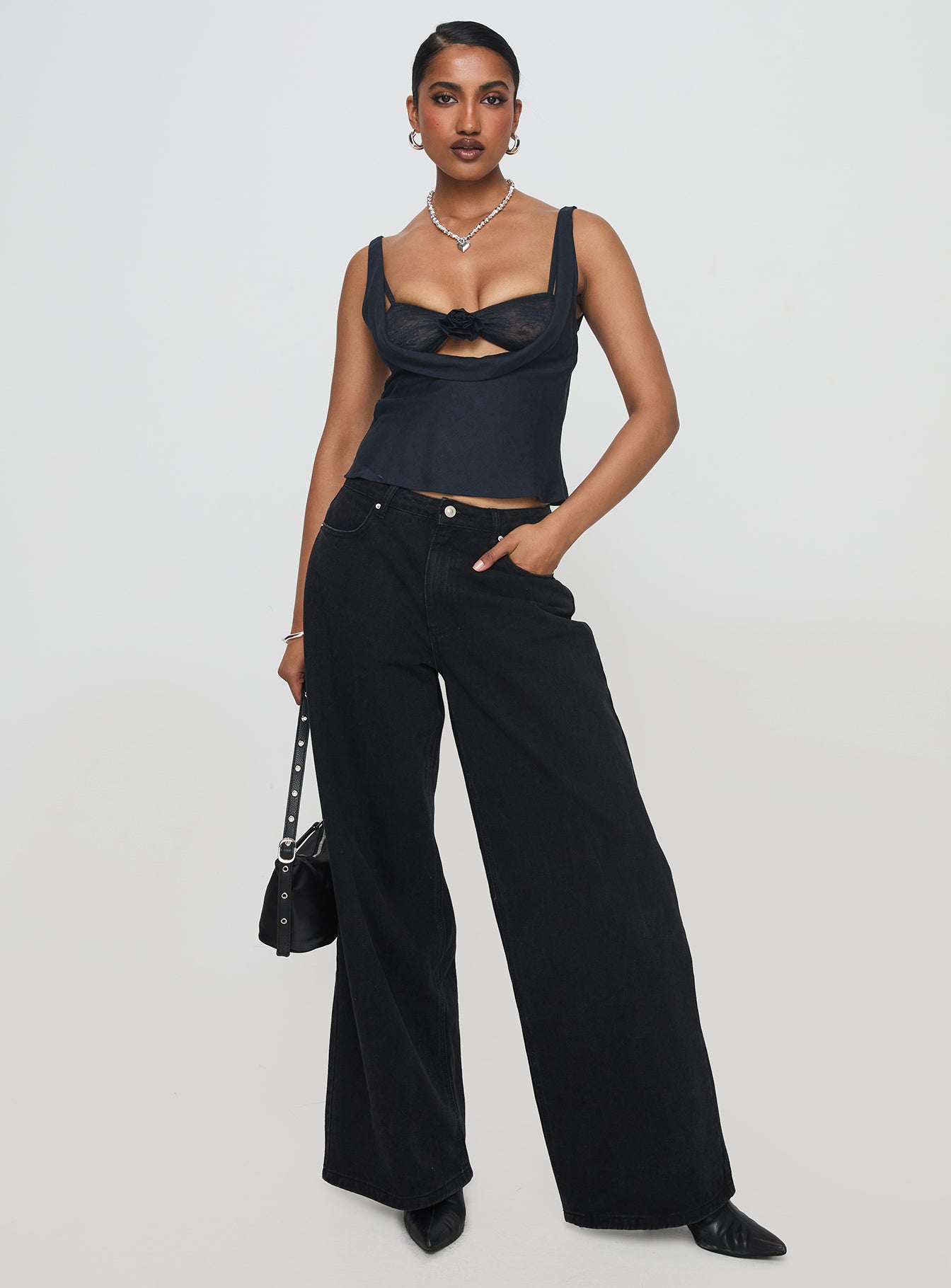 Delilah Top Navy、mySite、solidvoid