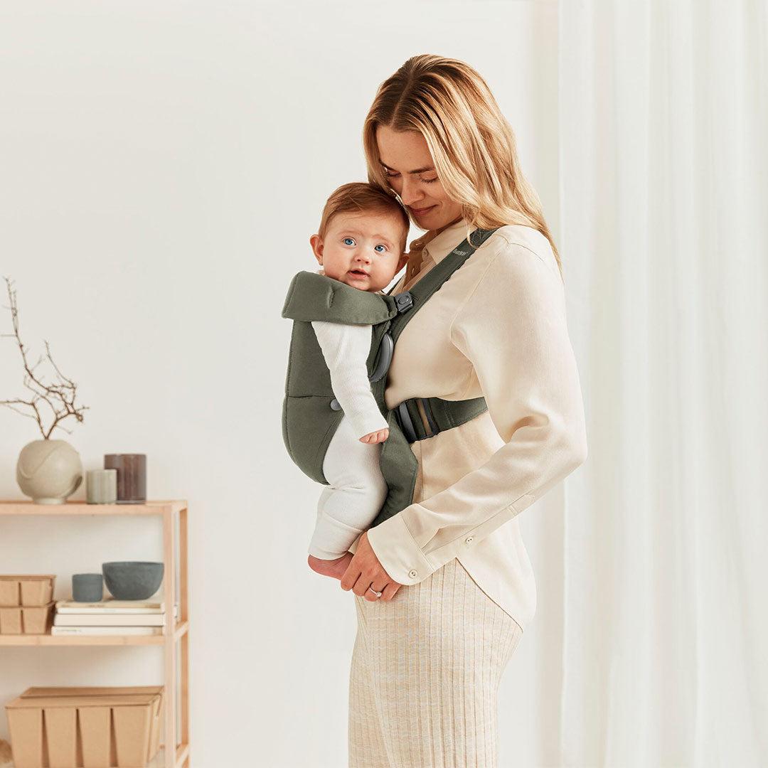  BabyBjorn Mini Woven Baby Carrier - Dark Green、mySite、merchandisen