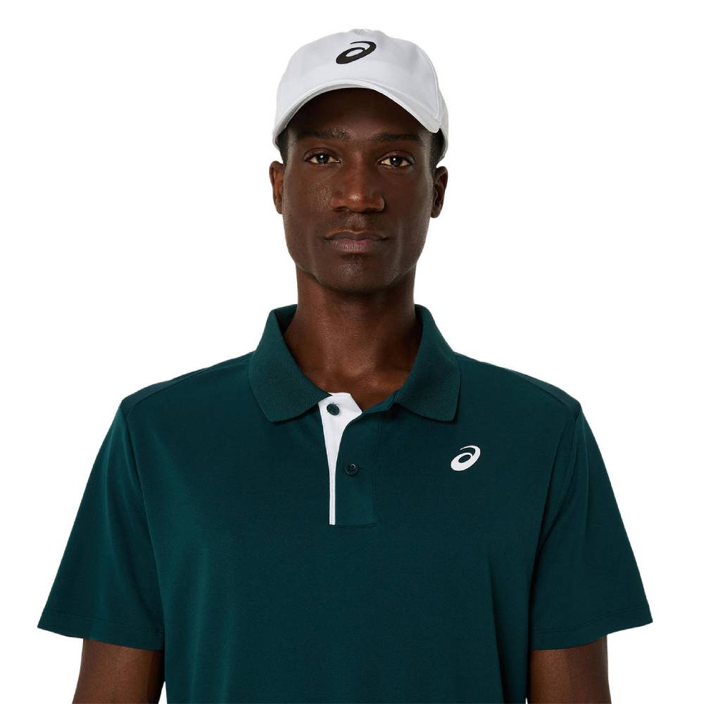 Asics Men's Court Polo Shirt (Saxon Green)
