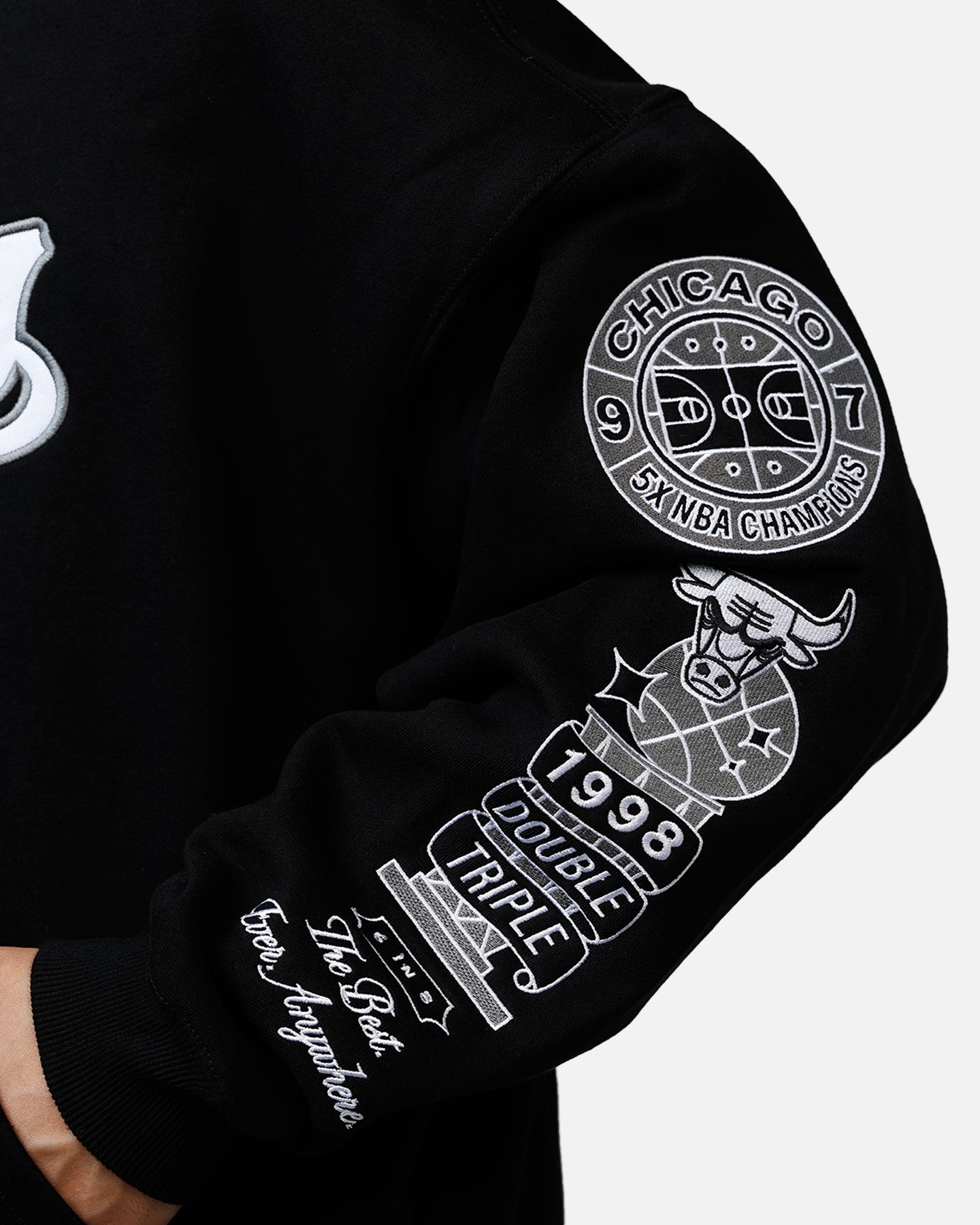 Mitchell & Ness Chicago Bulls The Best Ever Anywhere Hoodie Black、mySite、zt4zffjzw