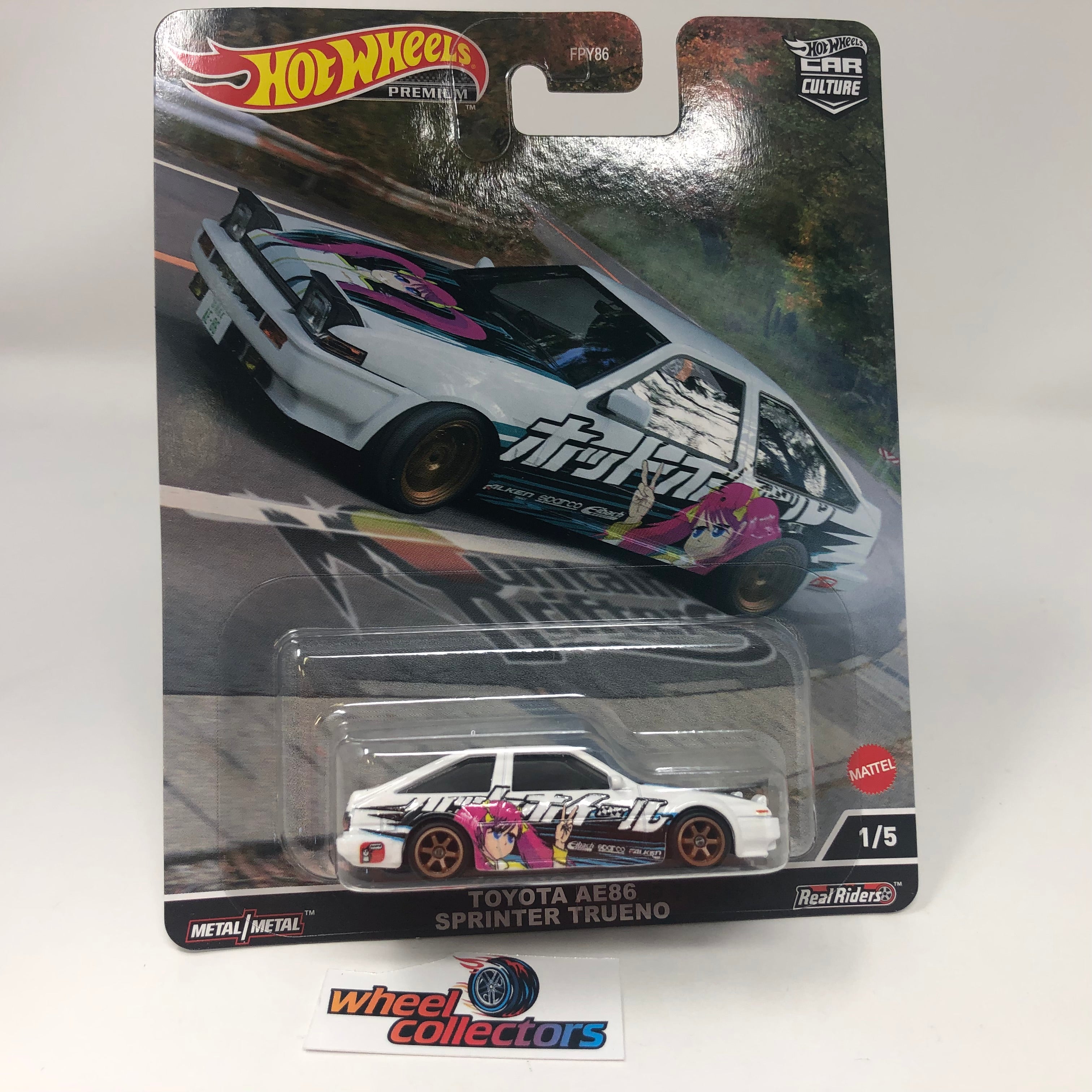 Toyota AE86 Sprinter Trueno * 2022 Hot Wheels Mountain Drifters Car Culture Case L、mySite、hgirdovlk