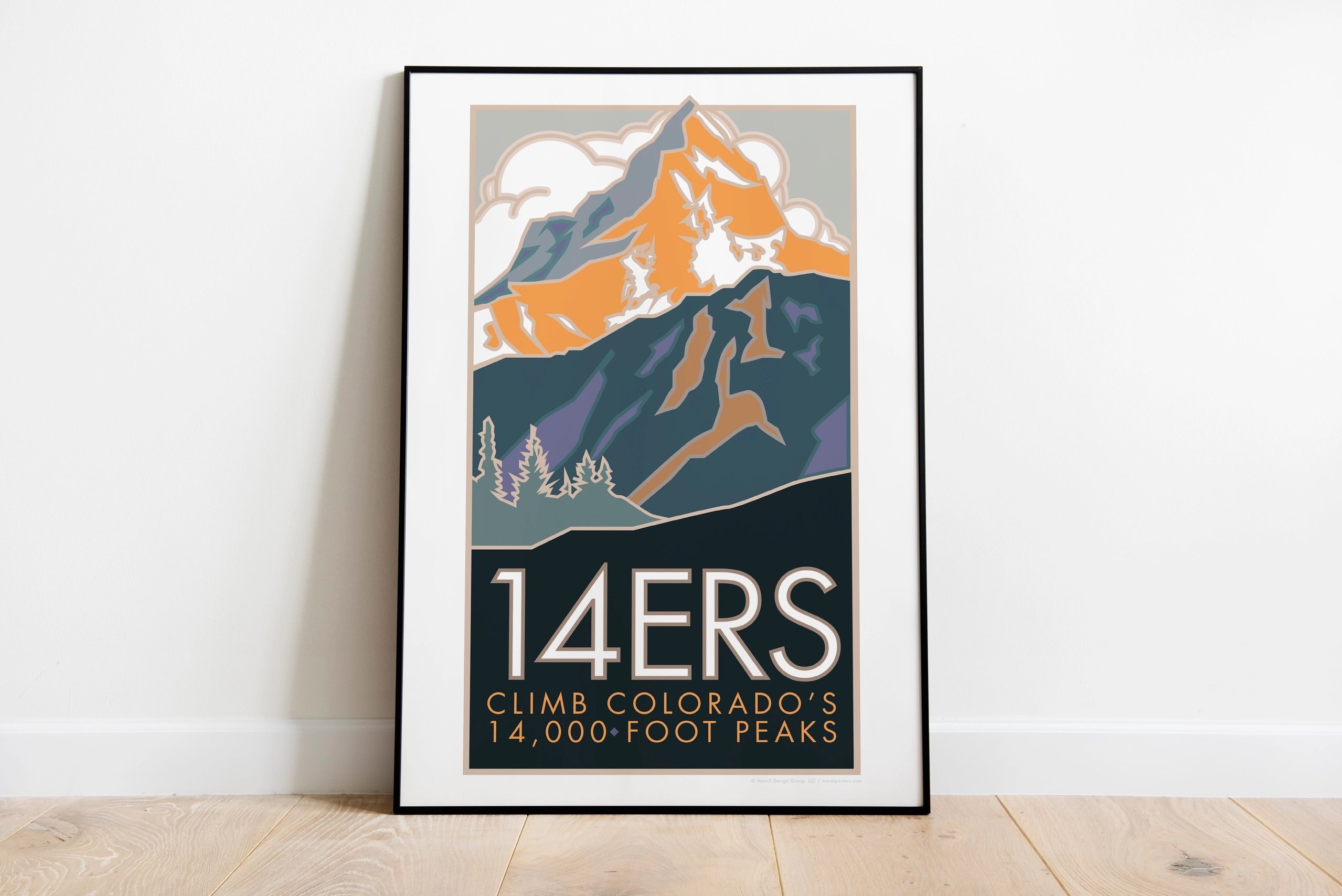 Climb Colorado's 14ers - Poster、mySite、g9winljtr