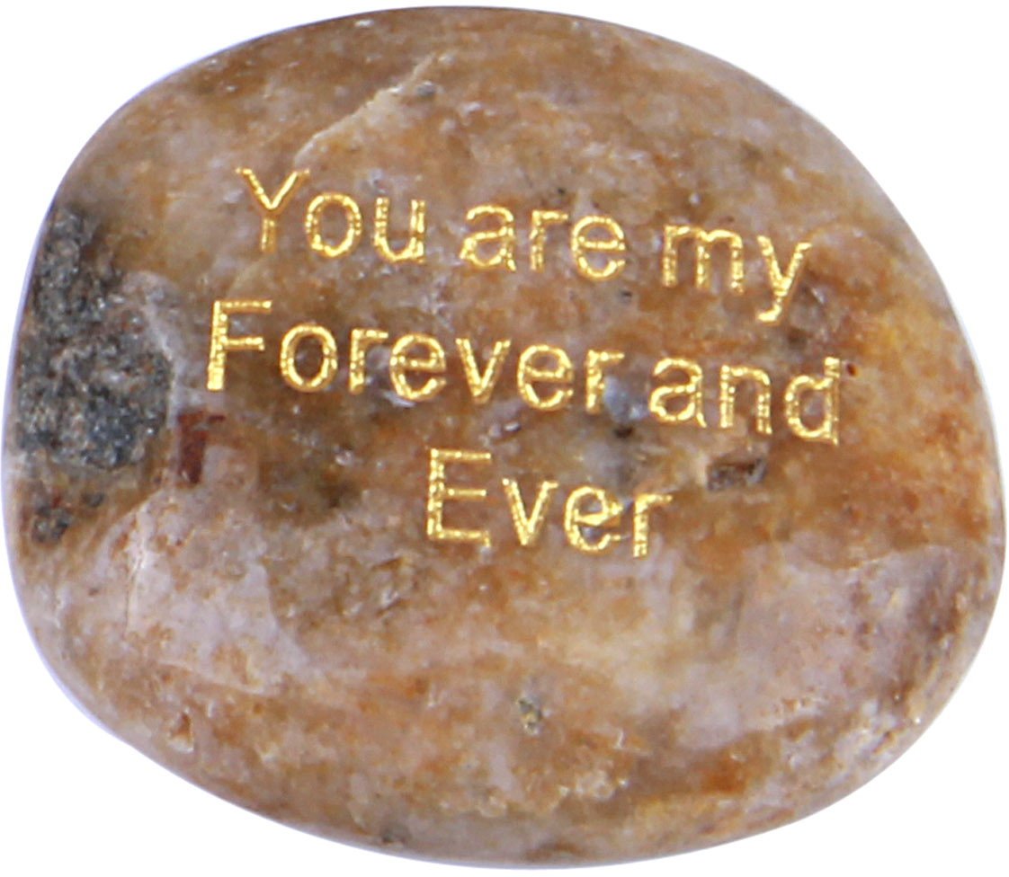 Holy Land Market Seven Love and Romance Engraved River Stones Set - Model III、mySite、topwebapps