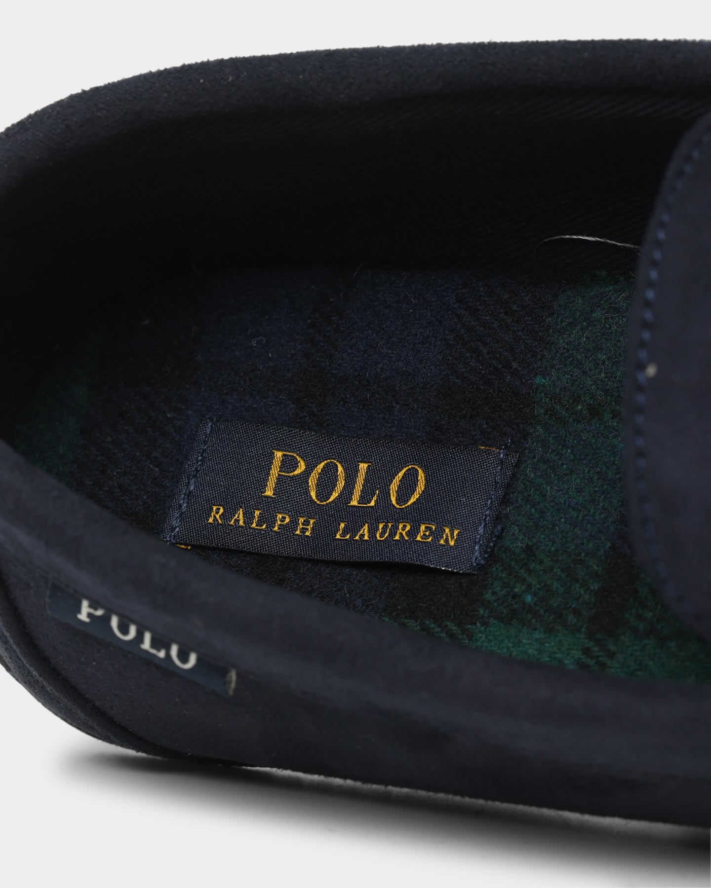 Polo Ralph Lauren Declan Slippers Snuff Navy/Tartan、mySite、zt4zffjzw