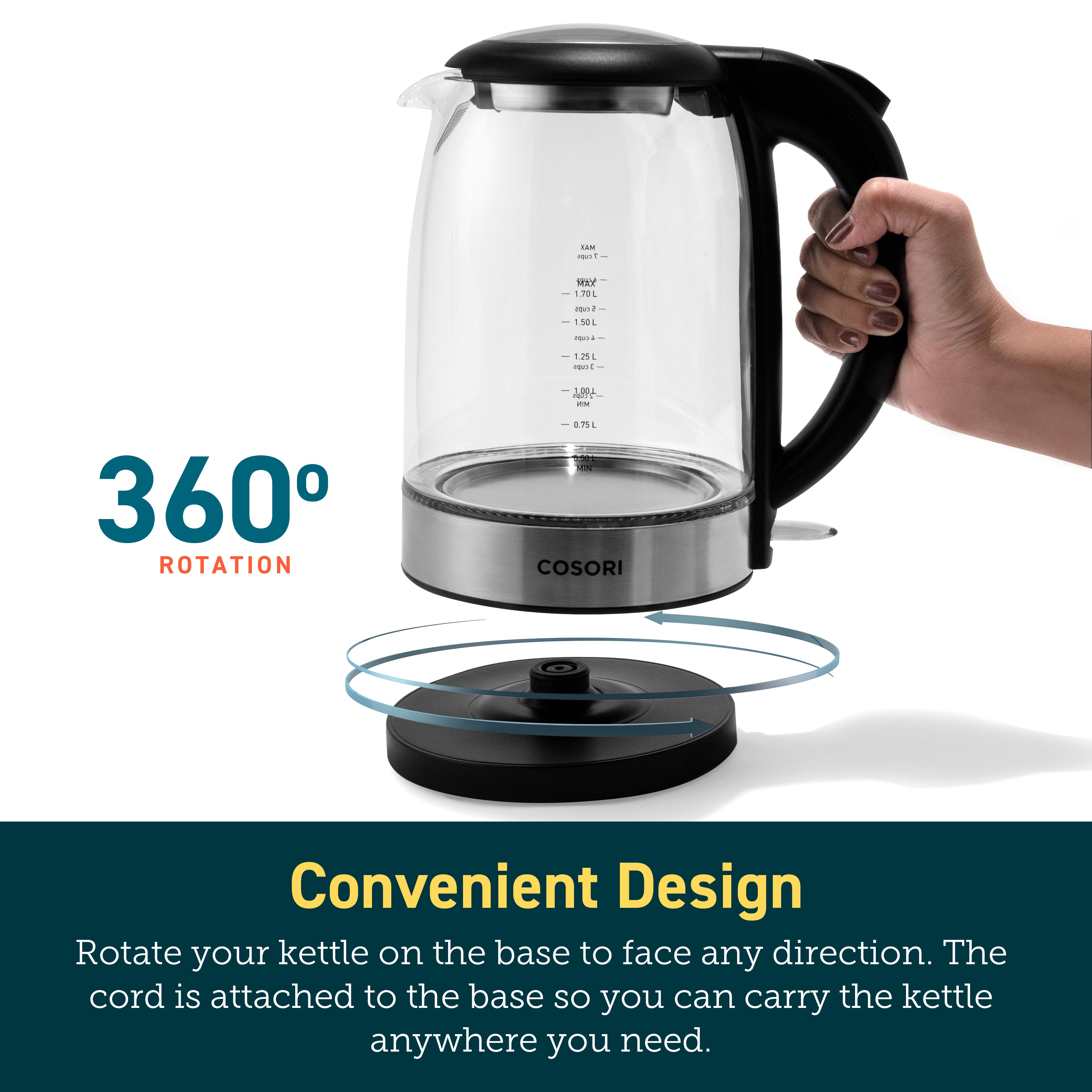 COSORI Electric Tea Kettle、mySite、fannypackpong