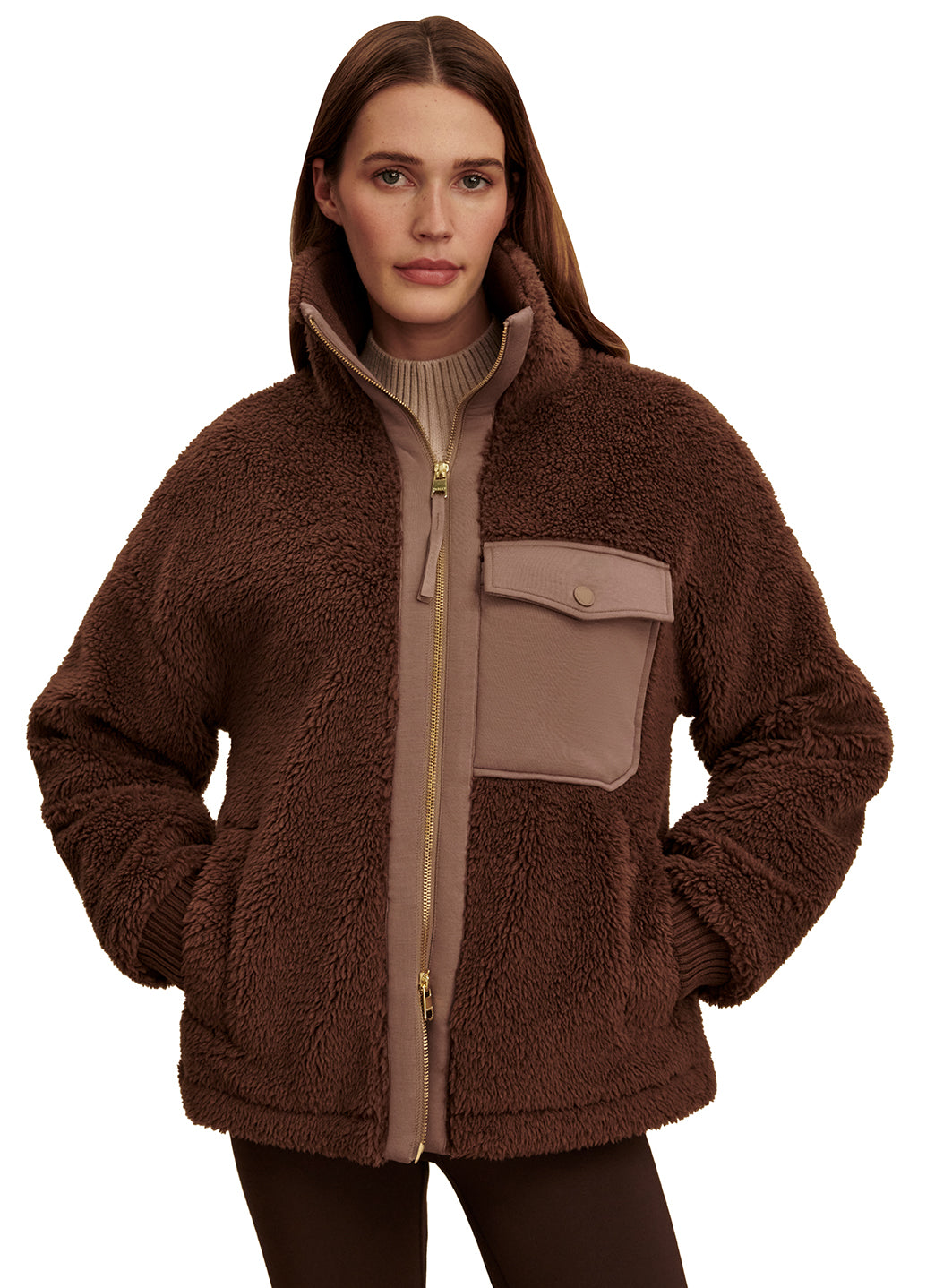 Varley Lowell Sherpa Jacket、mySite、noshort