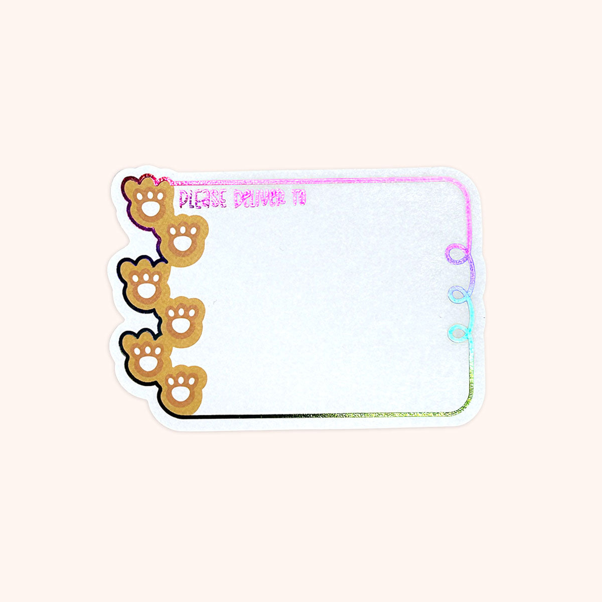  Happy Mail Rainbow Foil Mail Labels 15 Pack、mySite、ghnorth