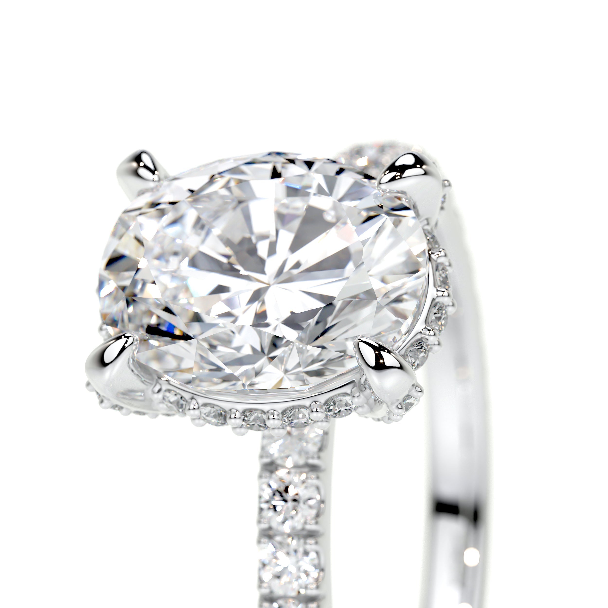 Alicia Lab Grown Diamond Ring -Platinum (RTS)、mySite、hinf8tx79