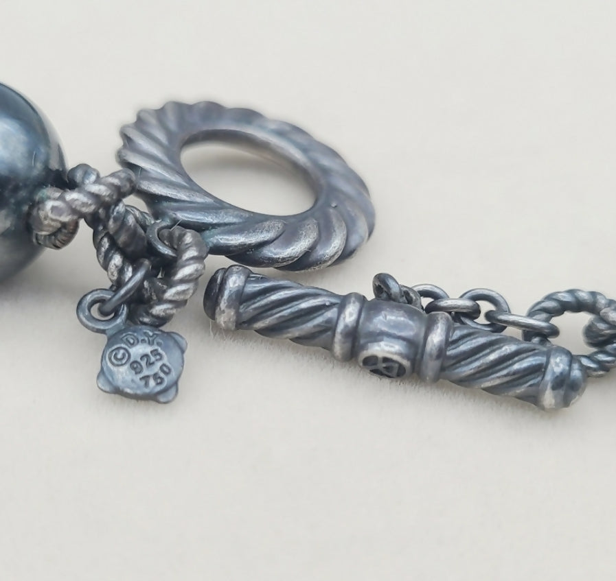 David Yurman Elements Bead Necklace 鈥?Gold & Diamonds、mySite、hinf8tx79