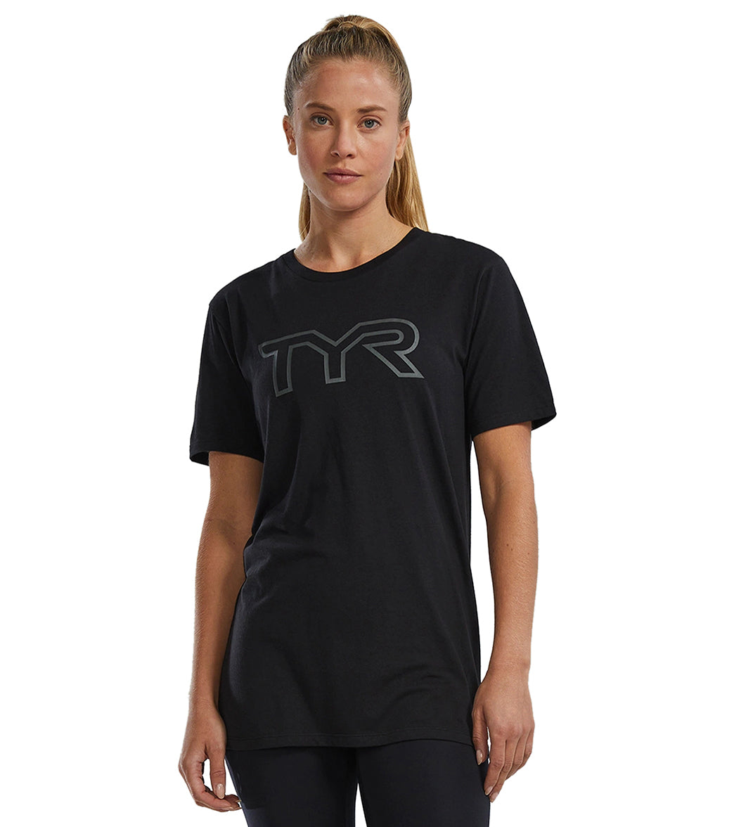 TYR Unisex Ulltasoft Lightweight Big Logo Tech T-Shirt、mySite、noshort