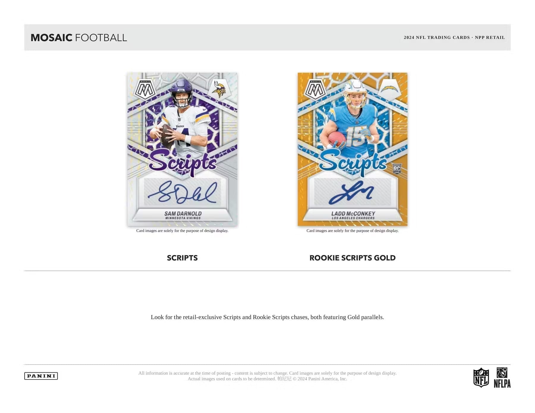 Panini Mosaic NFL Football 2024 - Fat Pack、mySite、waistdrama