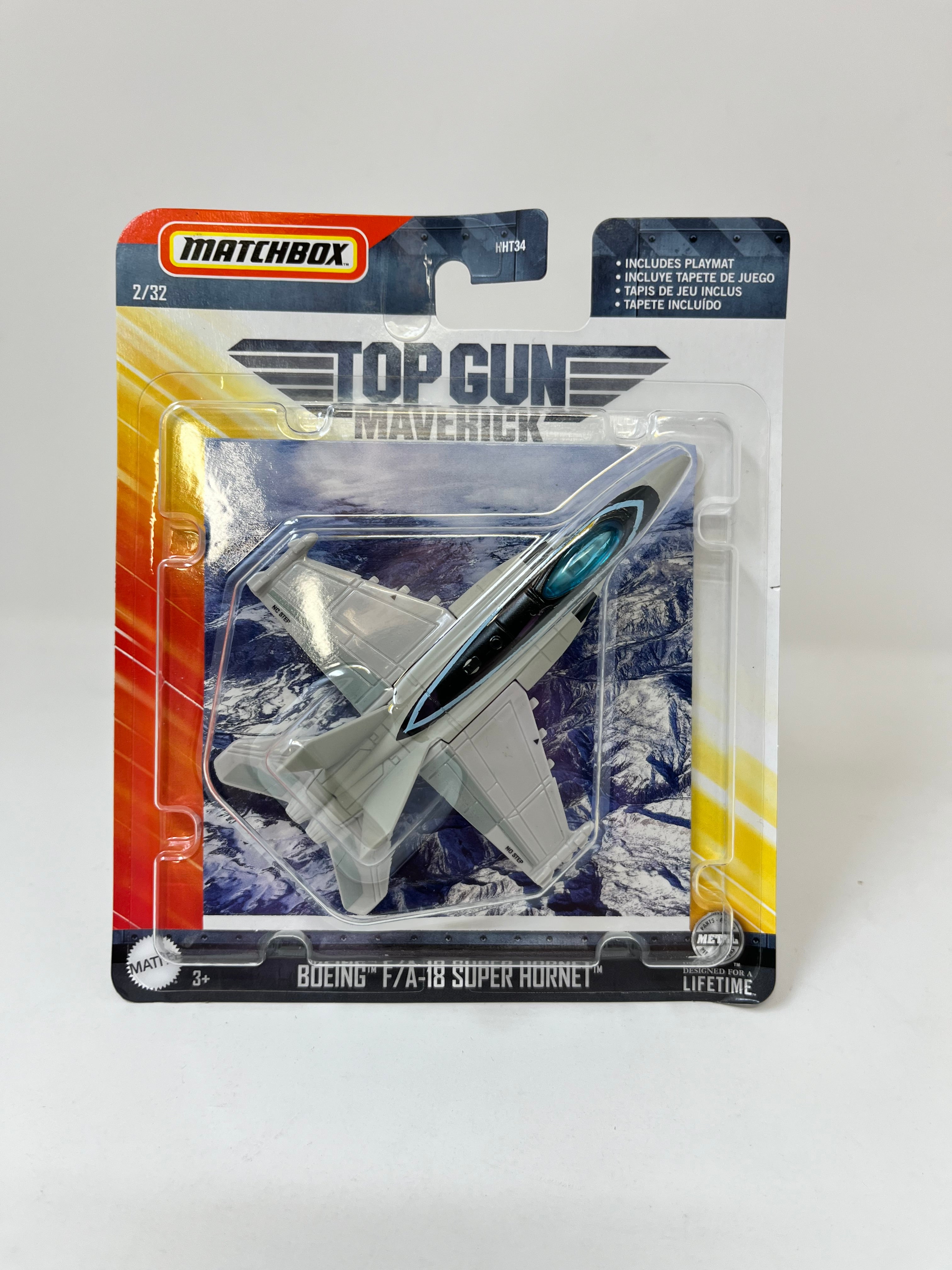 Boeing F/A-18 Super Hornet Top Gun * 2024 Matchbox Sky Busters Case L、mySite、hgirdovlk
