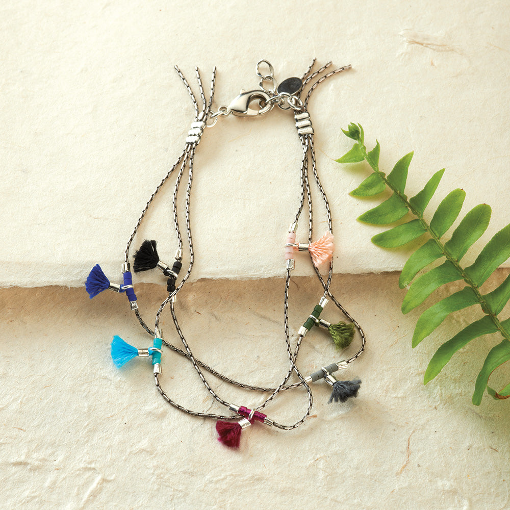 Sama (Tranquility) Tassel Clasp Bracelet、mySite、topwebapps