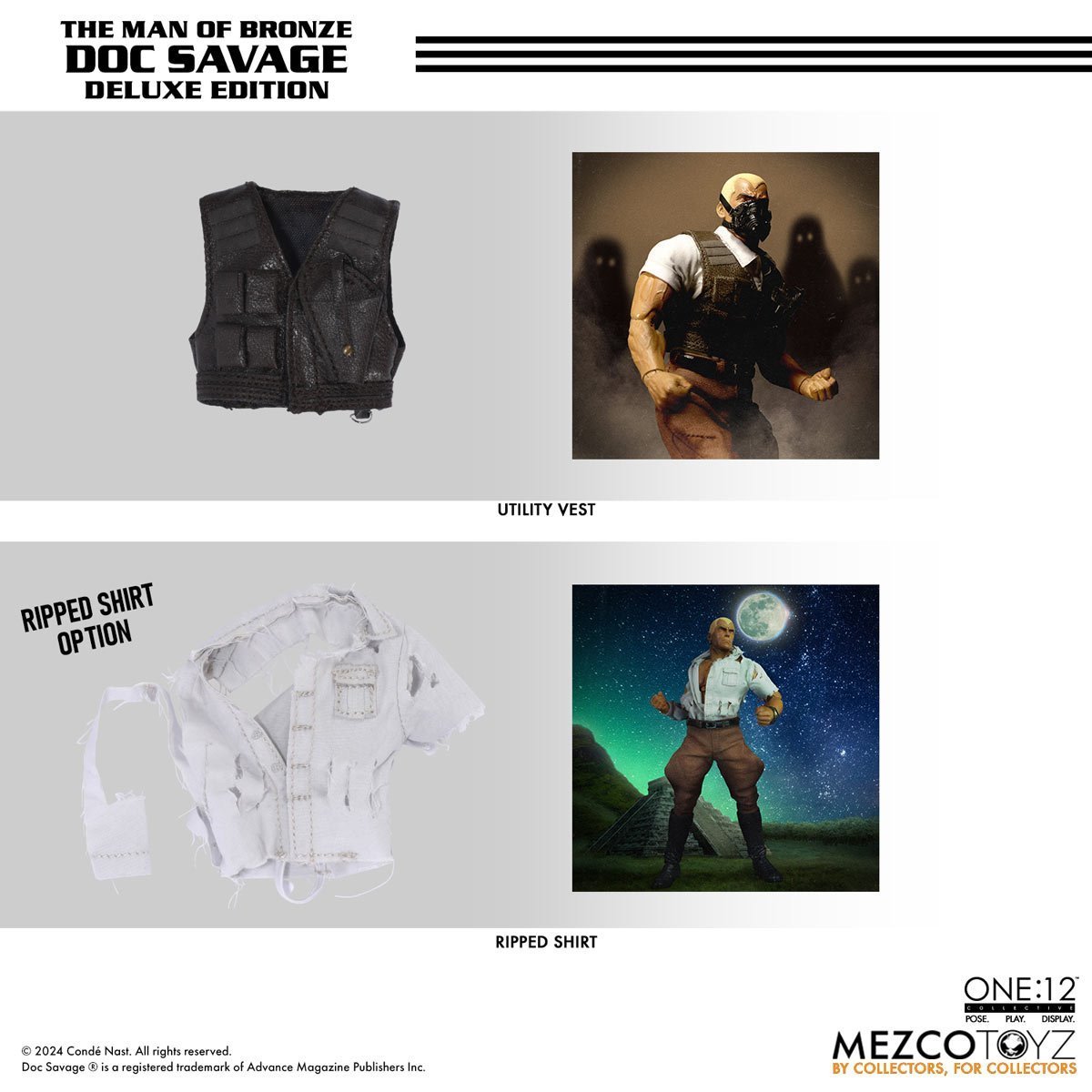 Doc Savage: The Man of Bronze Mezco One:12 Collective Doc Savage (Deluxe Edition)、mySite、hgirdovlk