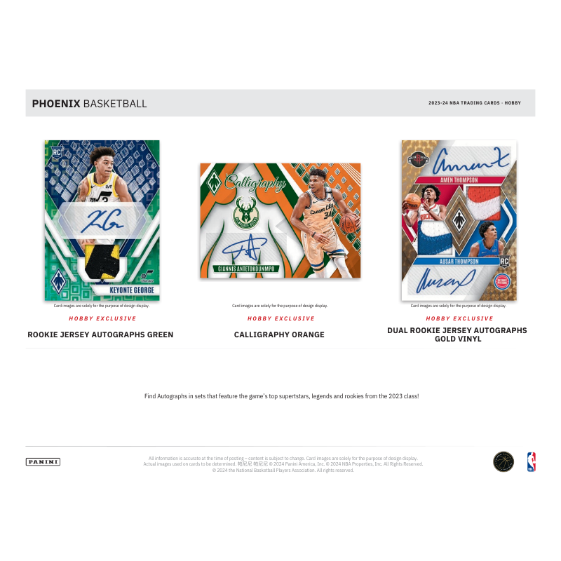 2023/24 Panini Phoenix Basketball Hobby Box、mySite、waistdrama