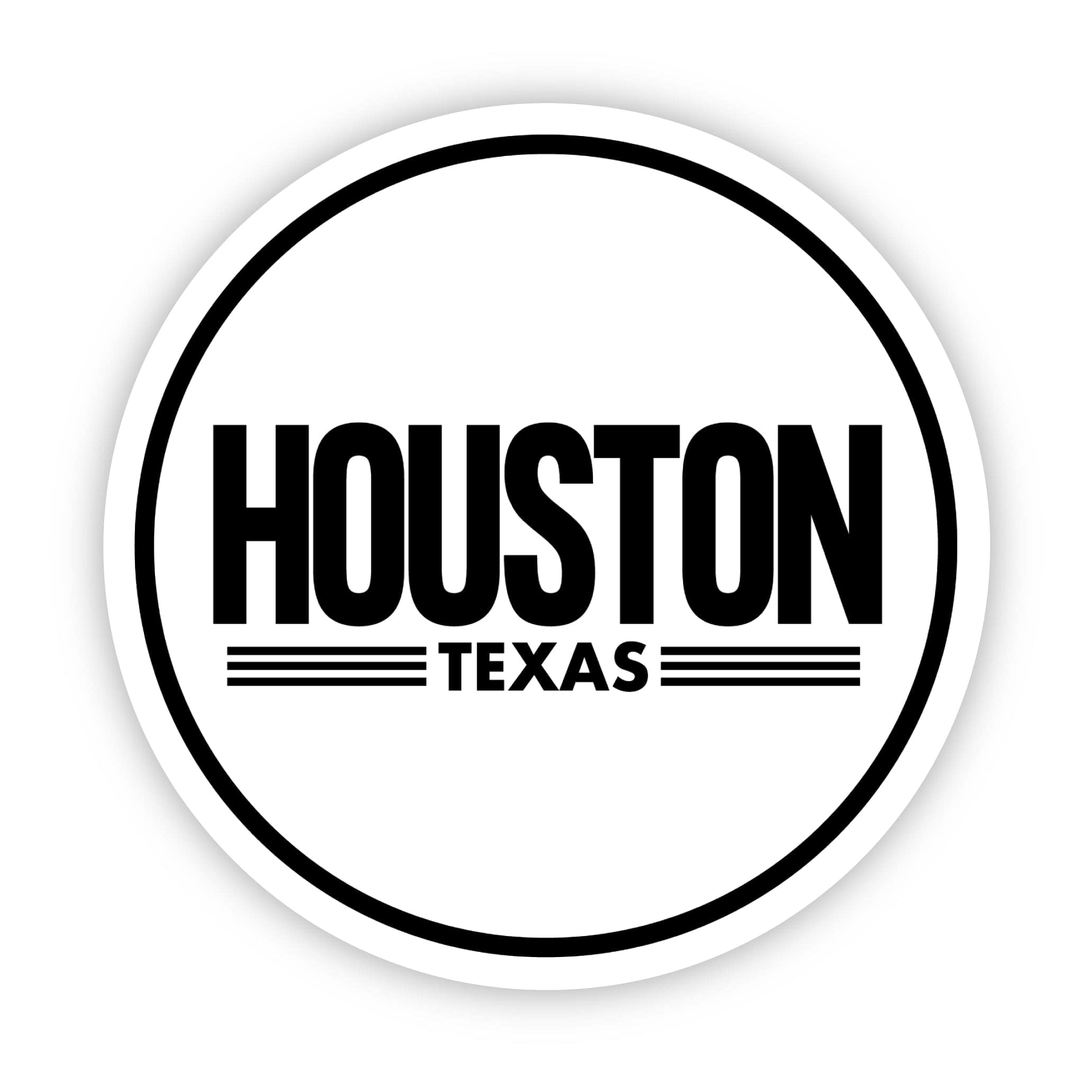  Houston Texas Badge Sticker、mySite、ghnorth