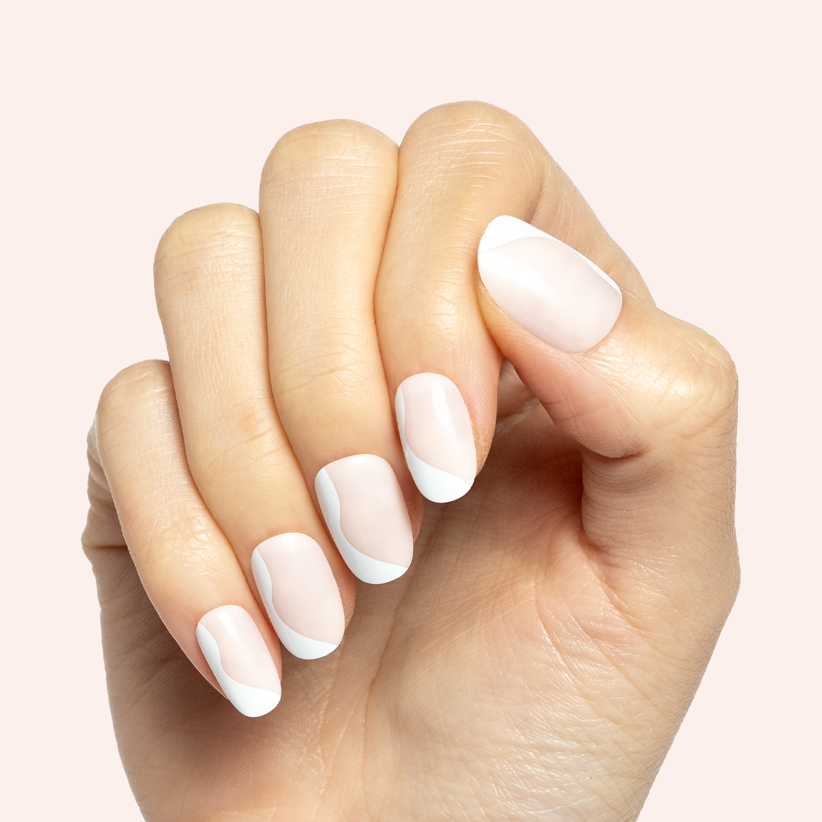 Side Swirl - Tab Press-On | Short | Round - Part of Set、mySite、solidvoid