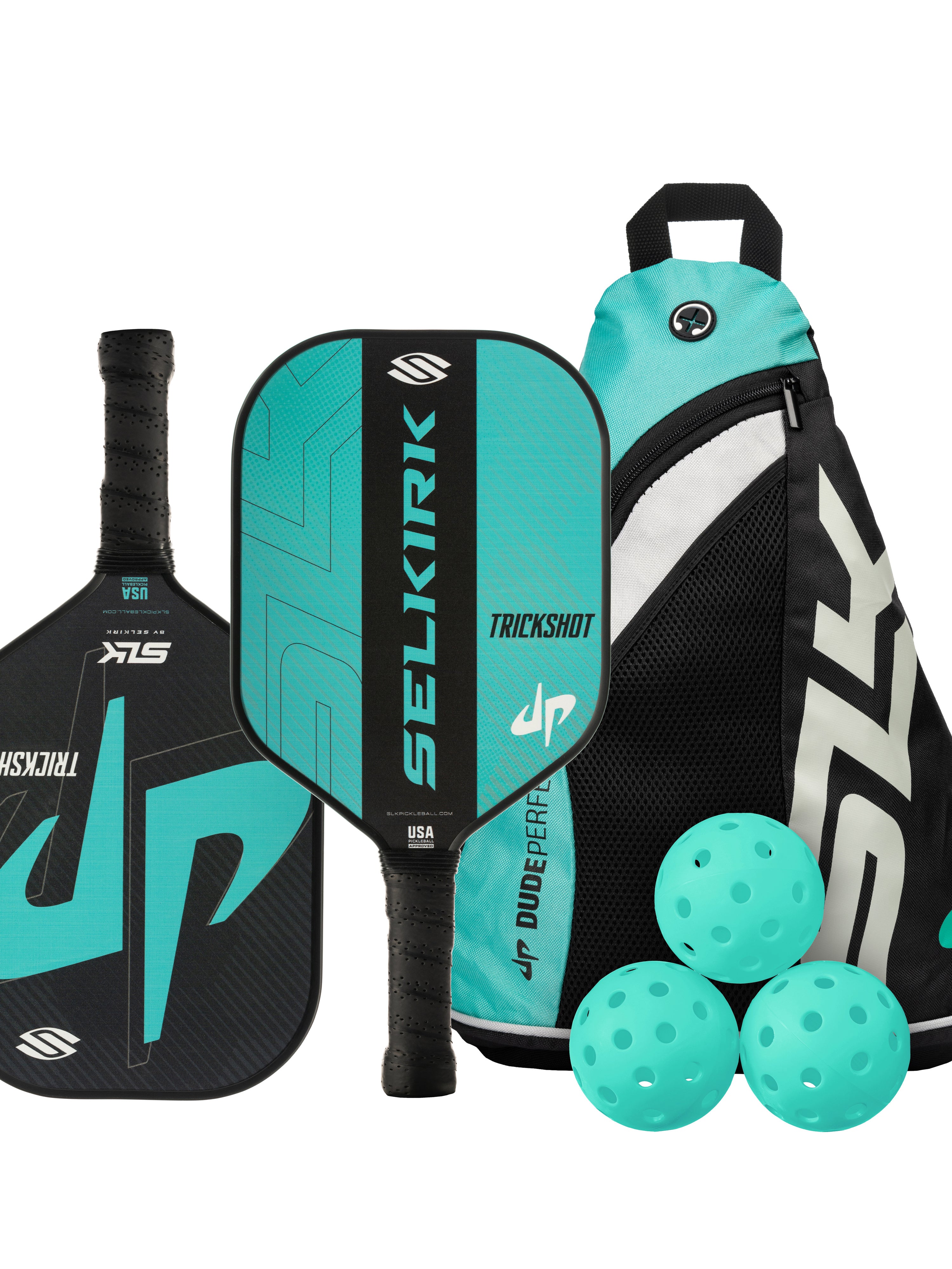 SLK by Selkirk x Dude Perfect - Trickshot Pickleball Bundle、mySite、noshort