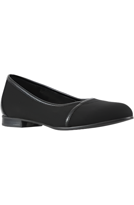  Munro Women's Emerald Envelope Flat - Black Leather、mySite、preschool7hills
