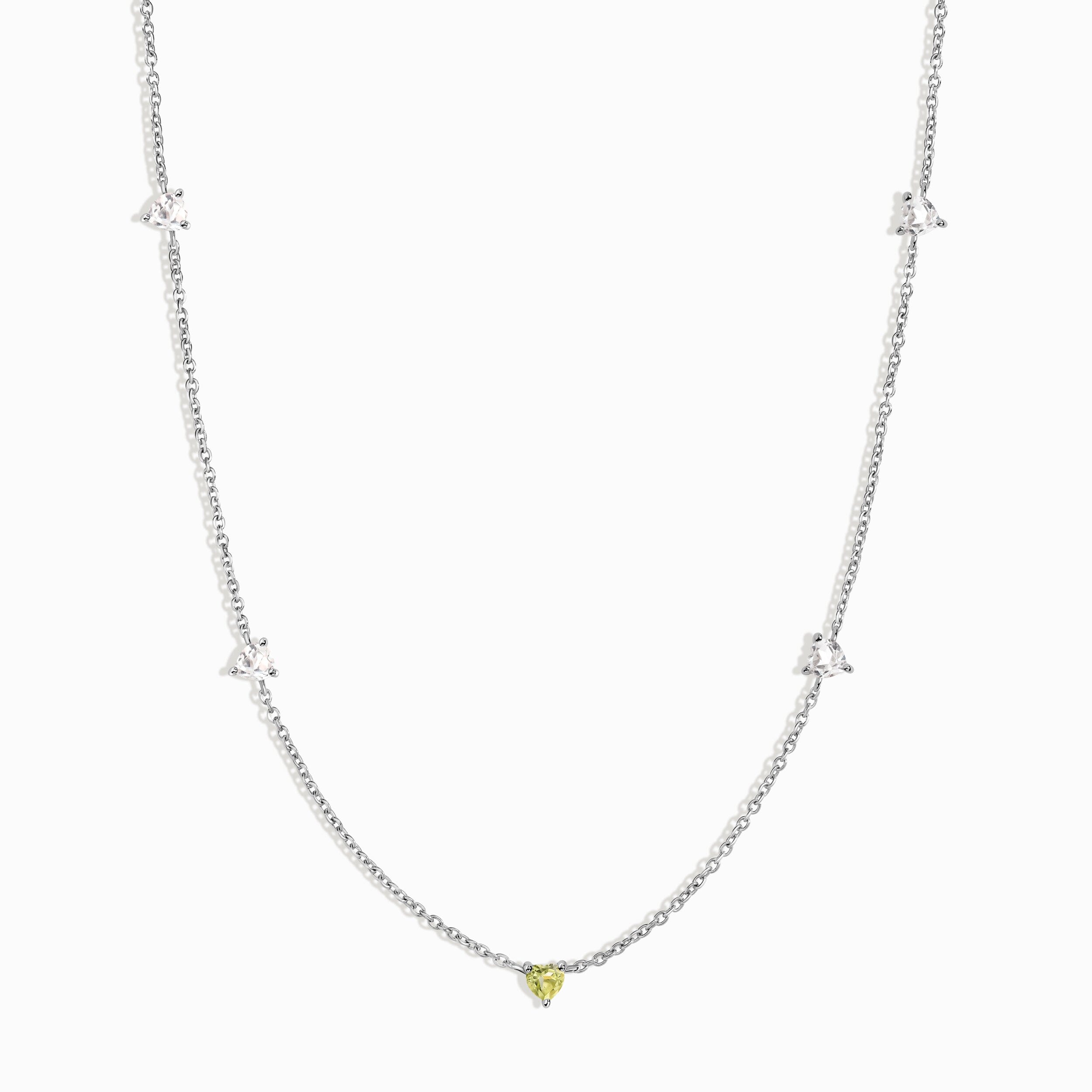 Peridot Never Without My Gem Necklace - August Birthstone、mySite、hinf8tx79