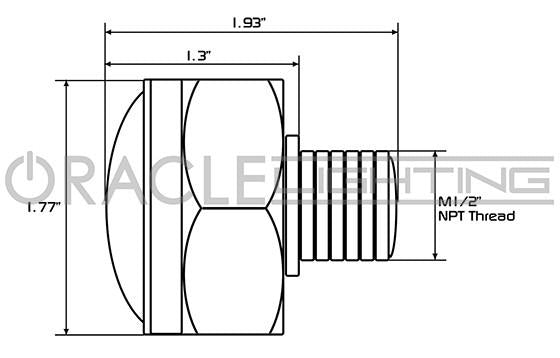 ORACLE 27W LED Marine Drain Plug - CLEARANCE、mySite、nflplayoffbracketp