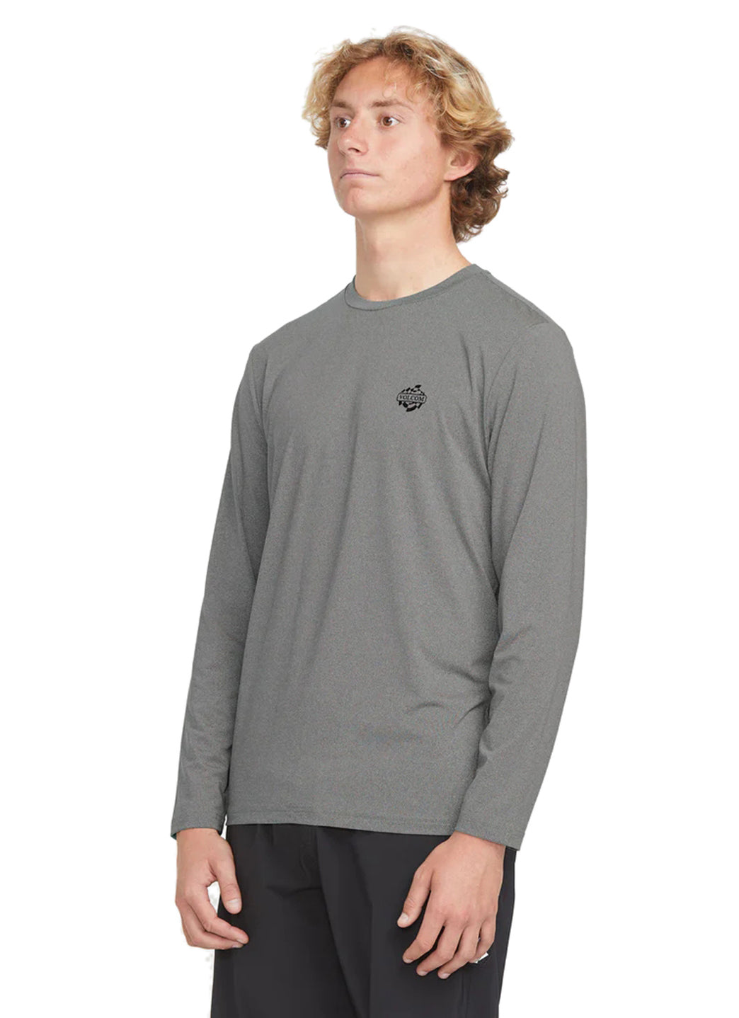 Volcom Men's Oval Track Loose Long Sleeve Sun Shirt、mySite、noshort