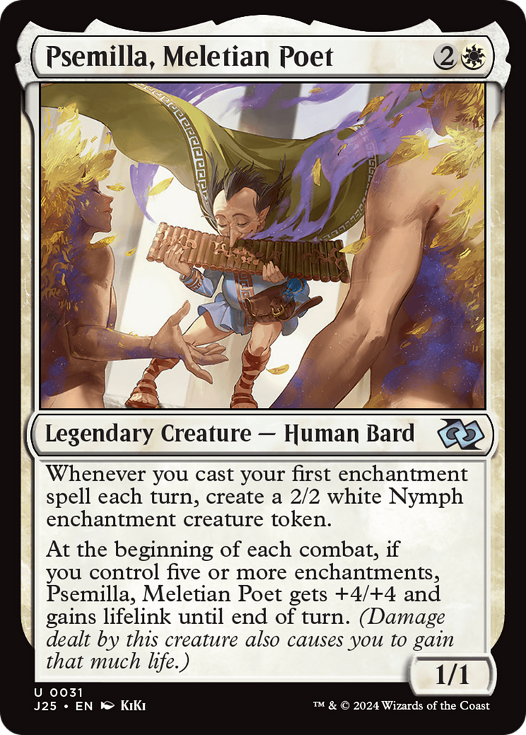 Psemilla, Meletian Poet (Anime) Foundations Jumpstart、mySite、waistdrama