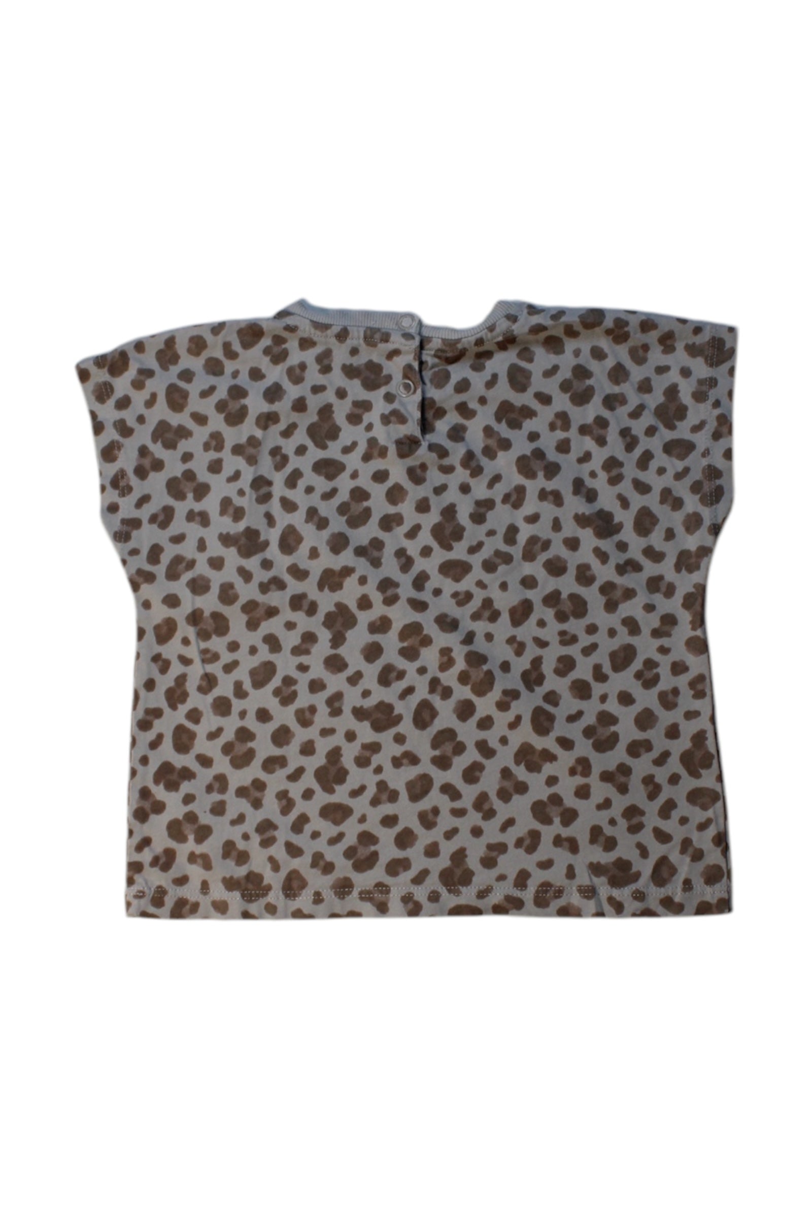 Country Road Leopard Print Short Sleeve Top 12-18M、mySite、g9winljtr