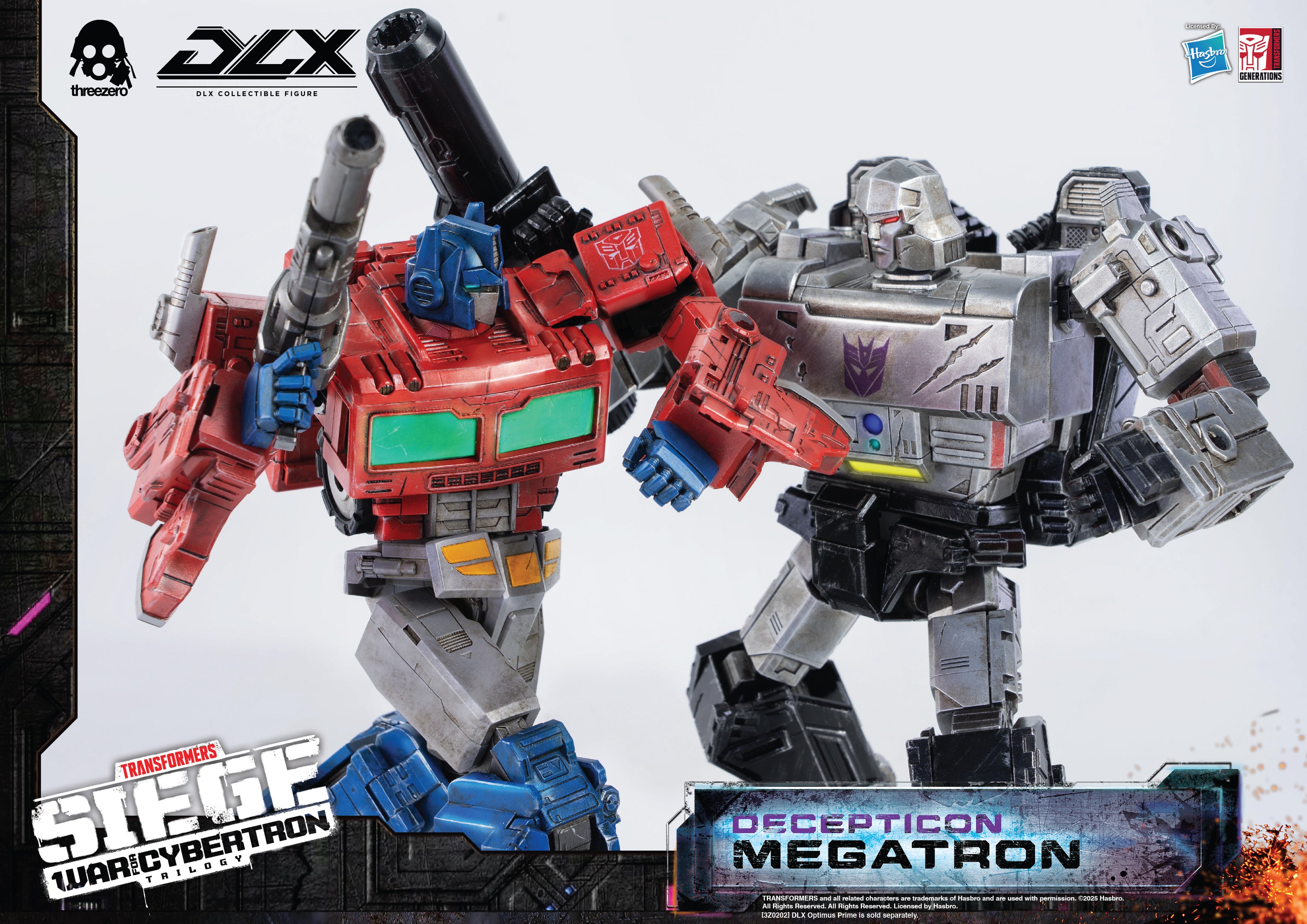 Threezero Transformers: War for Cybertron Trilogy DLX Megatron、mySite、hgirdovlk