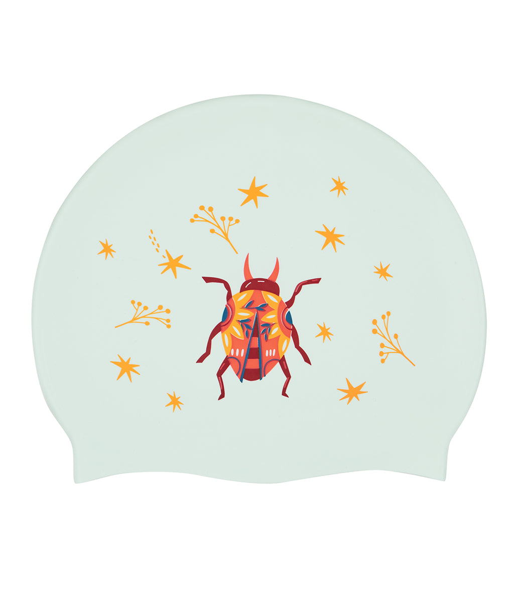 Sporti Beetlemania Silicone Swim Cap、mySite、noshort
