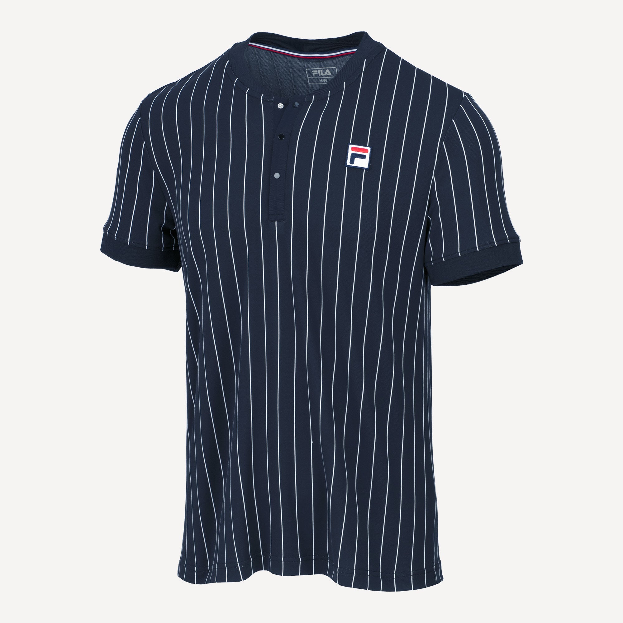 Fila Men's Stripes Button Tennis Shirt